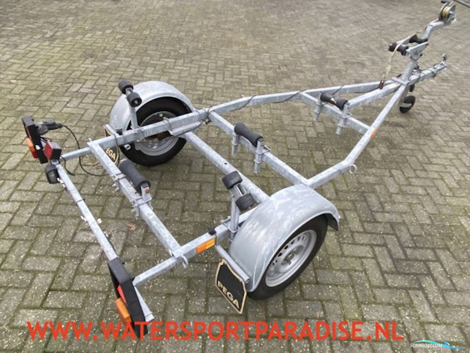 Pega Enkelasser Bootstrailer 2024, Niederlande