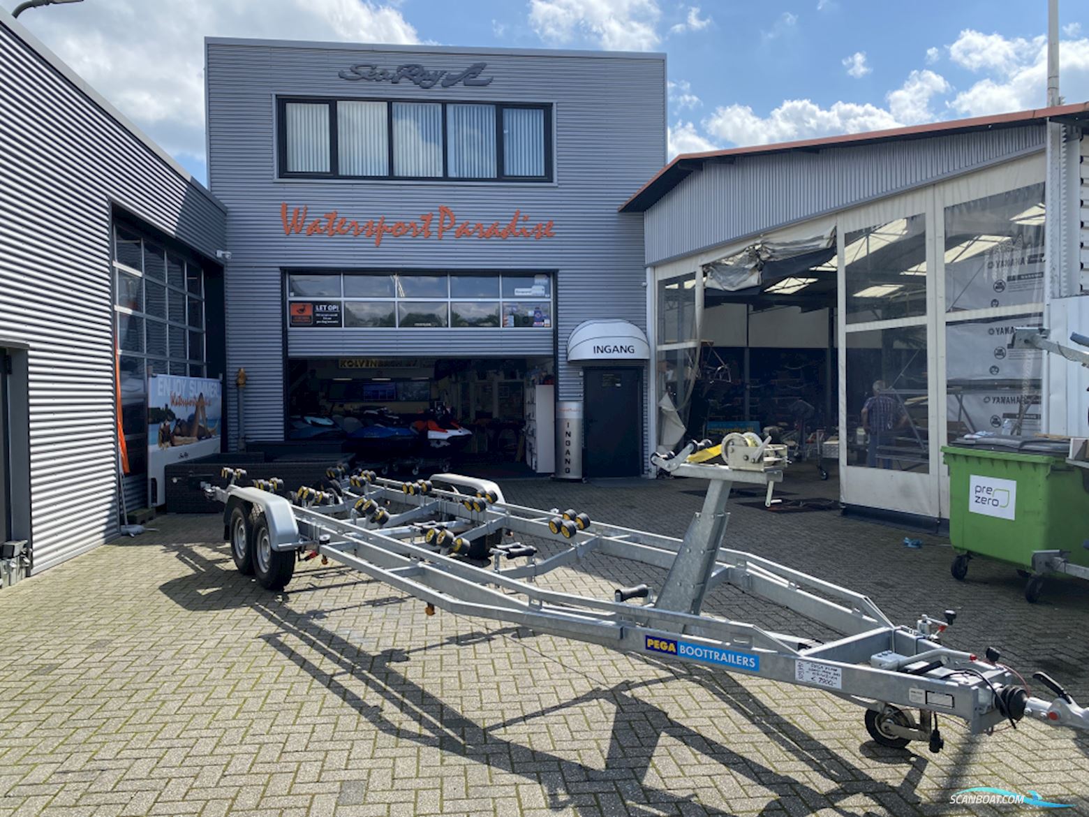 Pega V-Liner 3500 Bootstrailer 2021, Niederlande