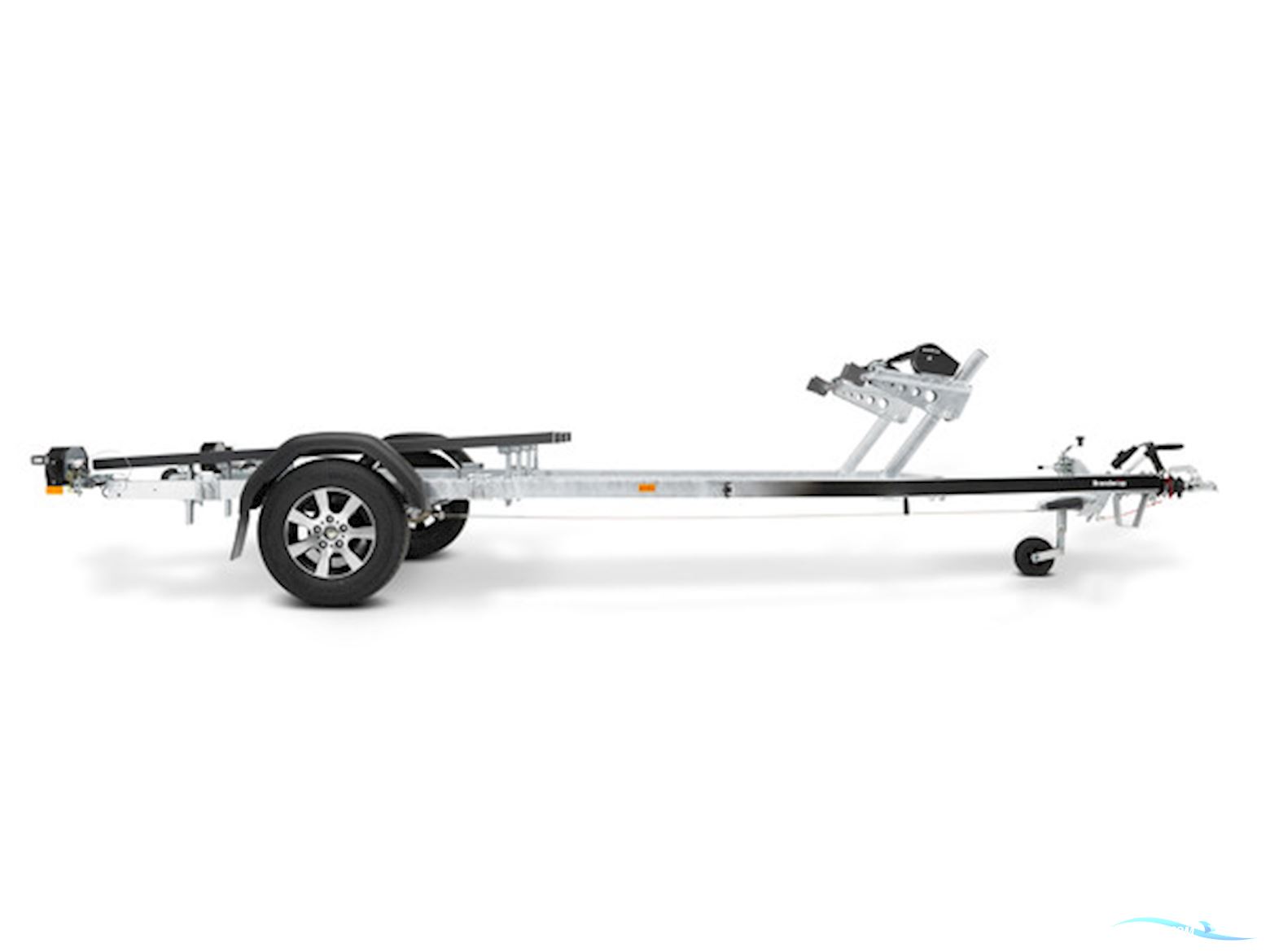 PWC21200BRAX - 1200KG X-LINE Trailer til 2 vandscootere m/ LED LYS & Bremsespulesystem