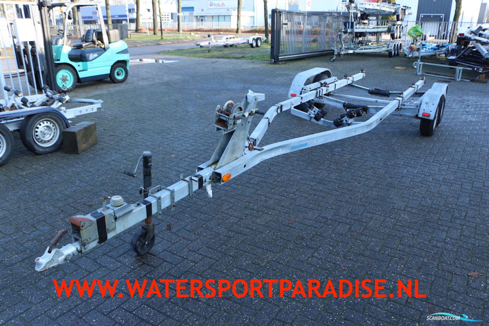 Stallingstrailer 2-Asser Bootstrailer 2024, Niederlande