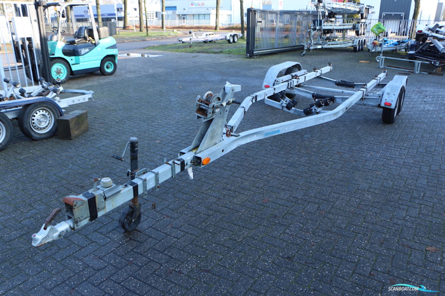 Stallingstrailer 2-Asser Bootstrailer 2024, Niederlande