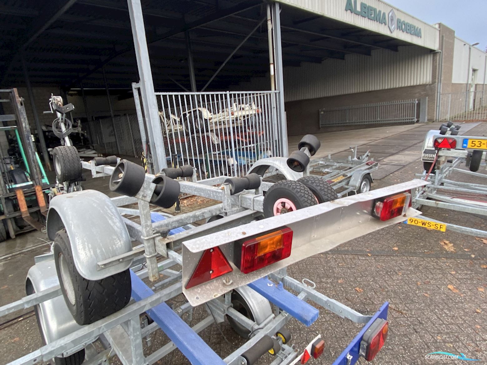 Stallingstrailer Enkelasser