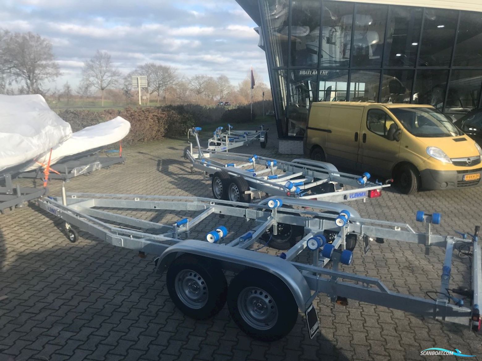 Vlemmix boot trailers Diversen trailers uit voorraad Leverbaar Bootstrailer 2021, Niederlande