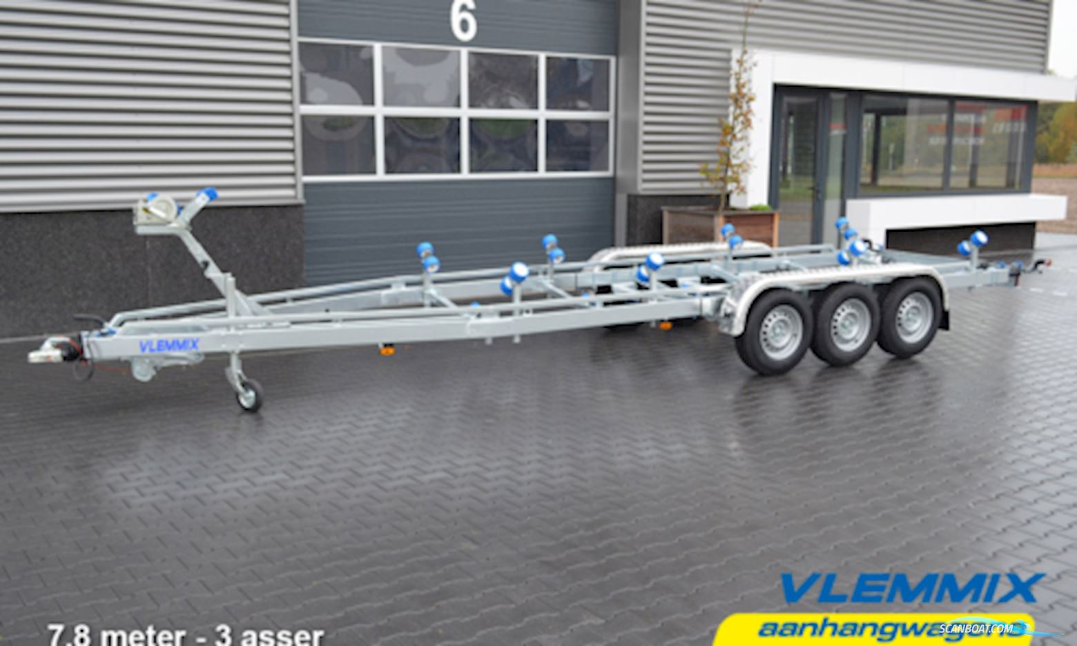 Vlemmix L 3500kg Bootstrailer 2023, Niederlande
