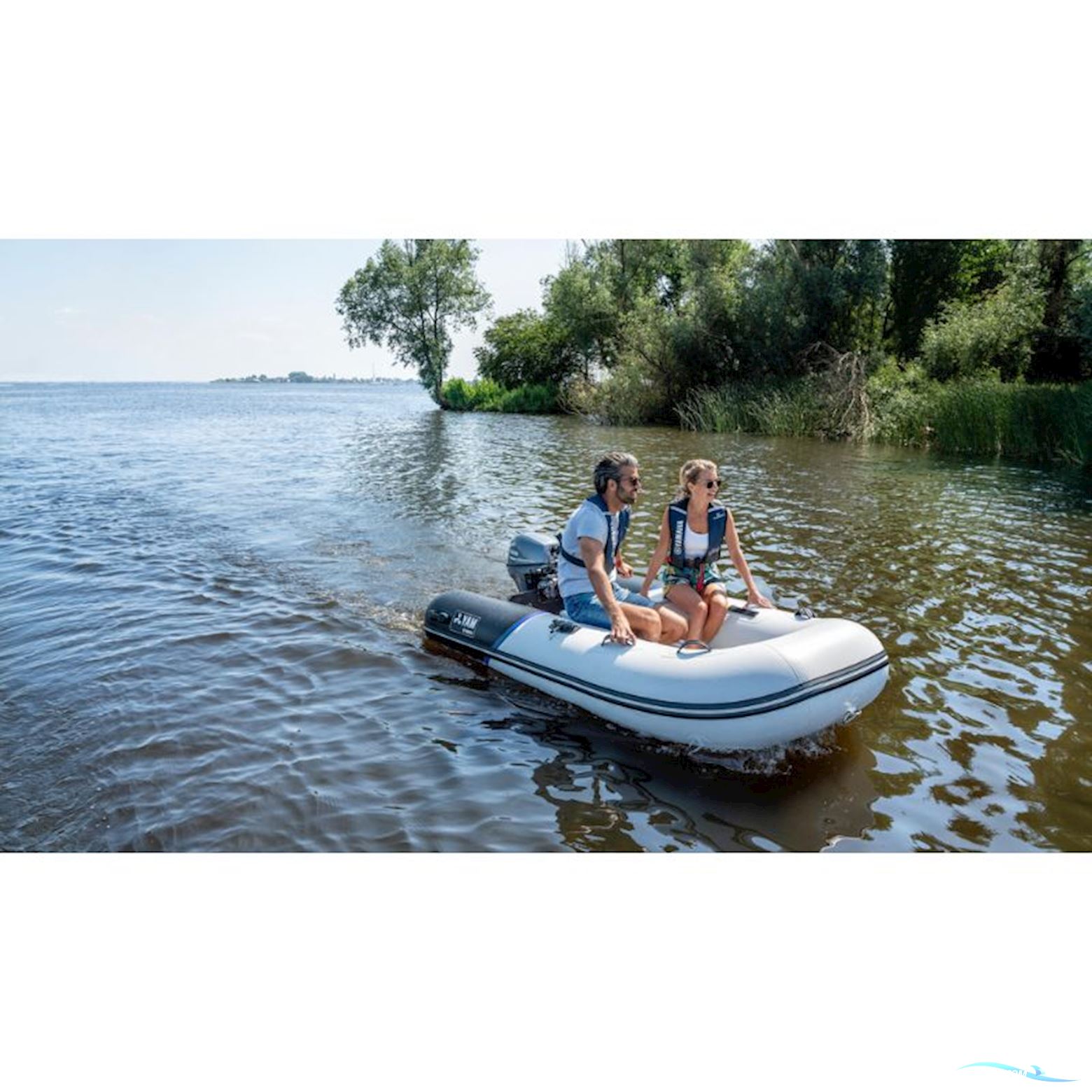 Yamaha YAM 275 S gummibåd med M-18 påhængsmotor