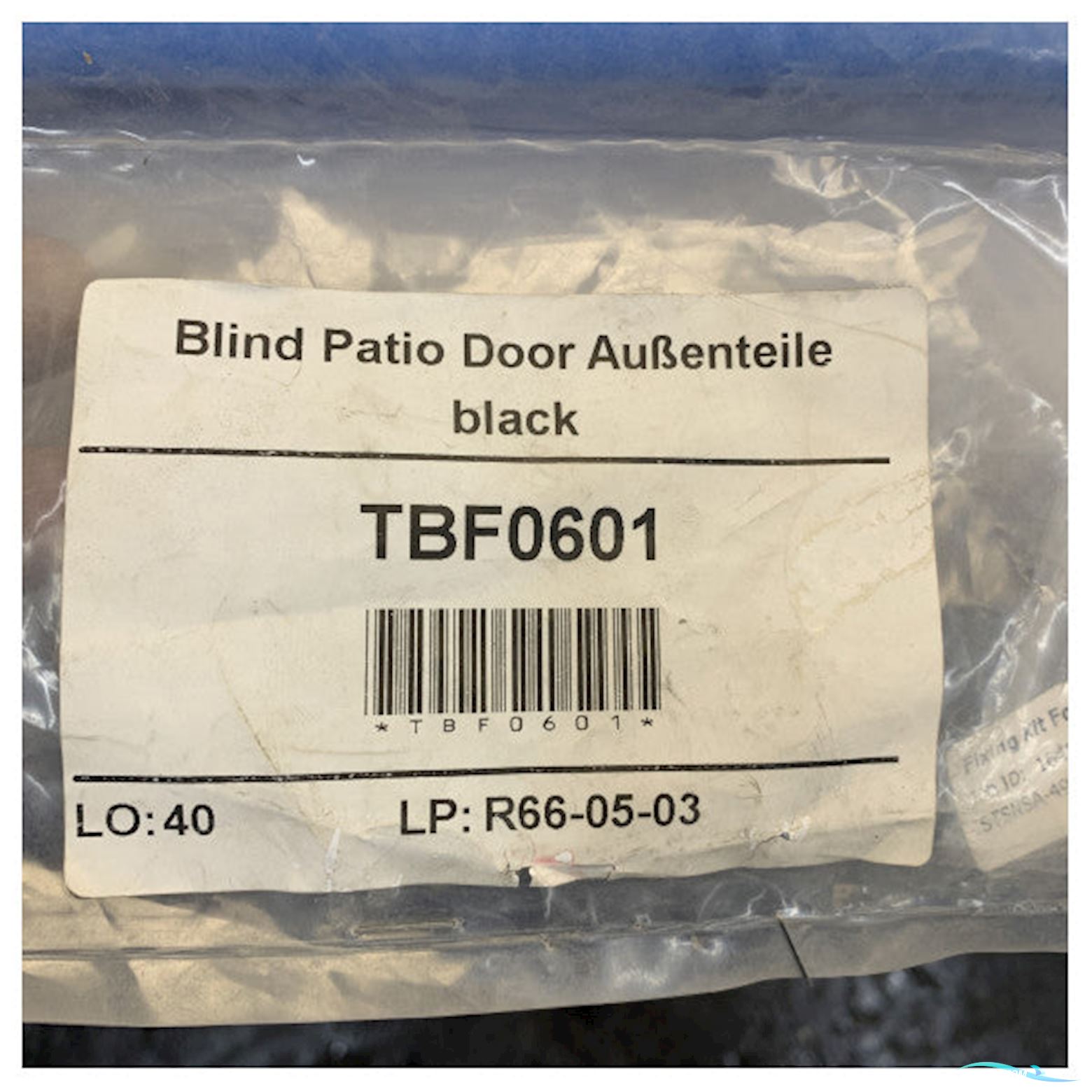 Dometic Patio Door Blinds Stsnsa 499 x 2108 mm - Black