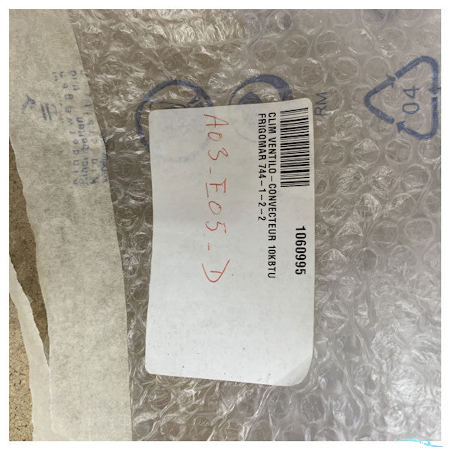 Frigomar 744 Marine Fan Coil Aircon Unit 230V 10.000 Btu