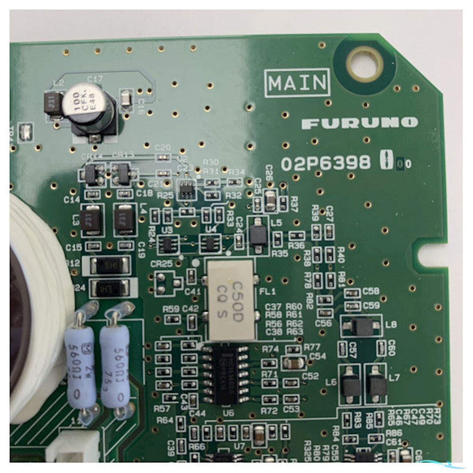 Furuno Fish Finder Main Pcb Replacement Board For Fcv-588 - 02P6398 - 001-391-450-00