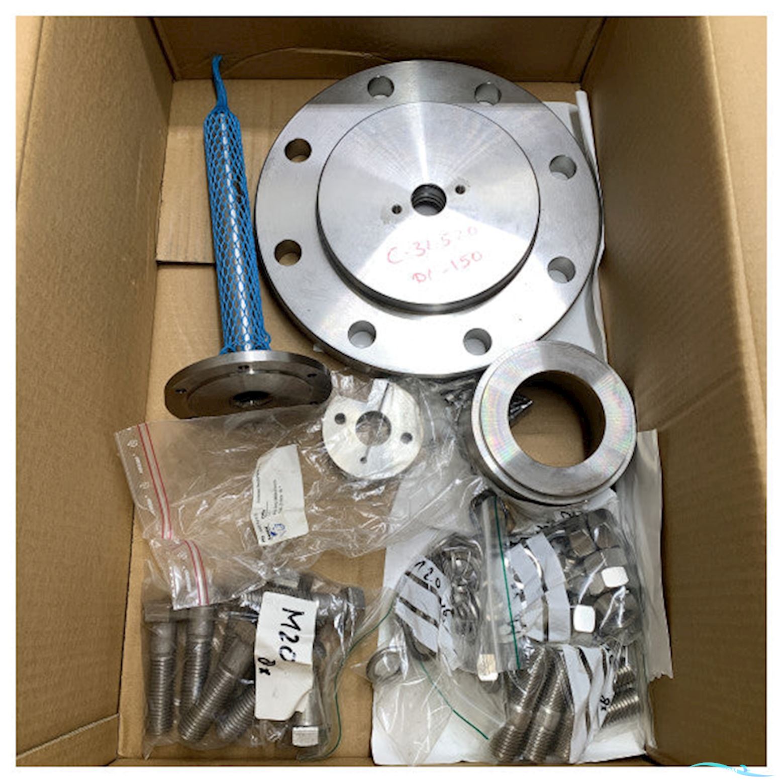 Furuno Stainless Steel Transducer Mounting Kit For 50B-6B Transducer Bootszubehör 2025, Niederlande