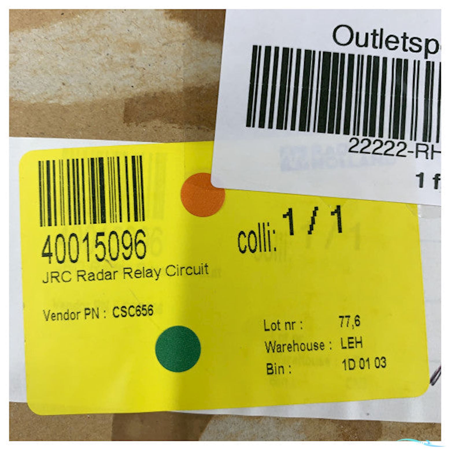 JRC Marine Radar Relay Filter Board - CSC656