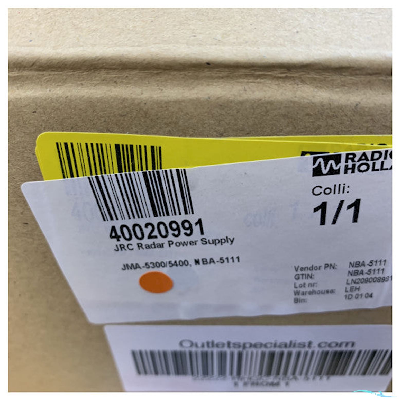 Jrc Nba-5111 Radar Power Supply Unit For Jma-5300-5400