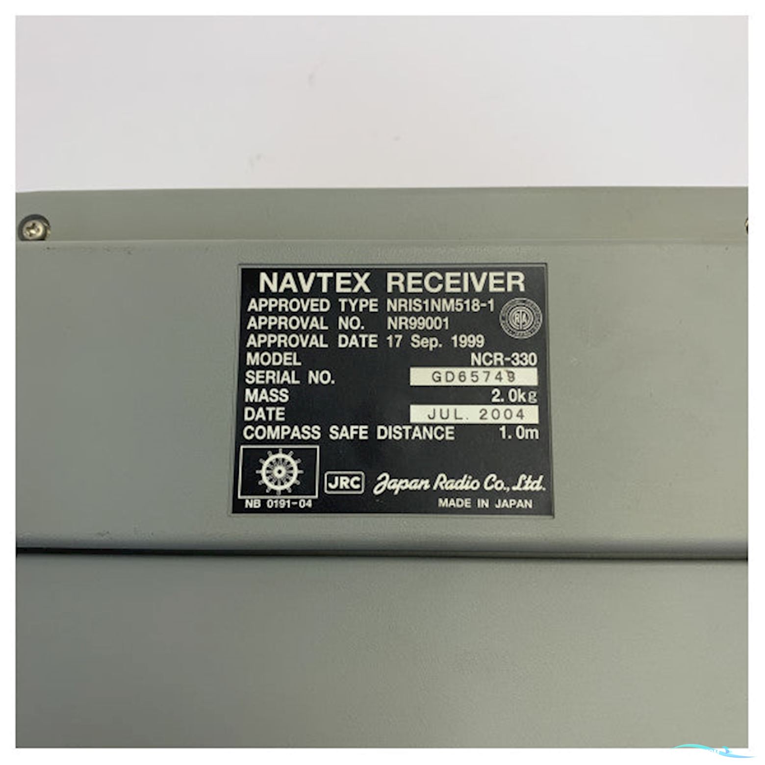 JRC NCR-330 Navtex Receiver Marine Electronics - Used