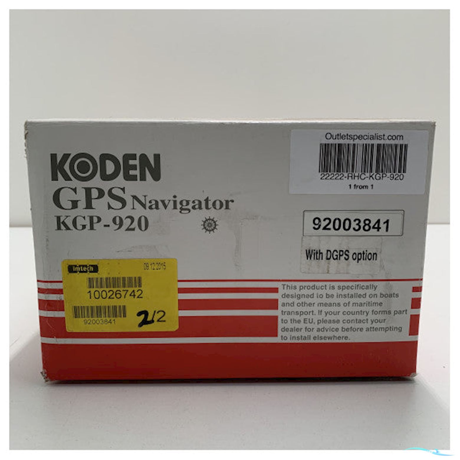 Koden Dgps Gps Navigator Navigation System - Kgp-920