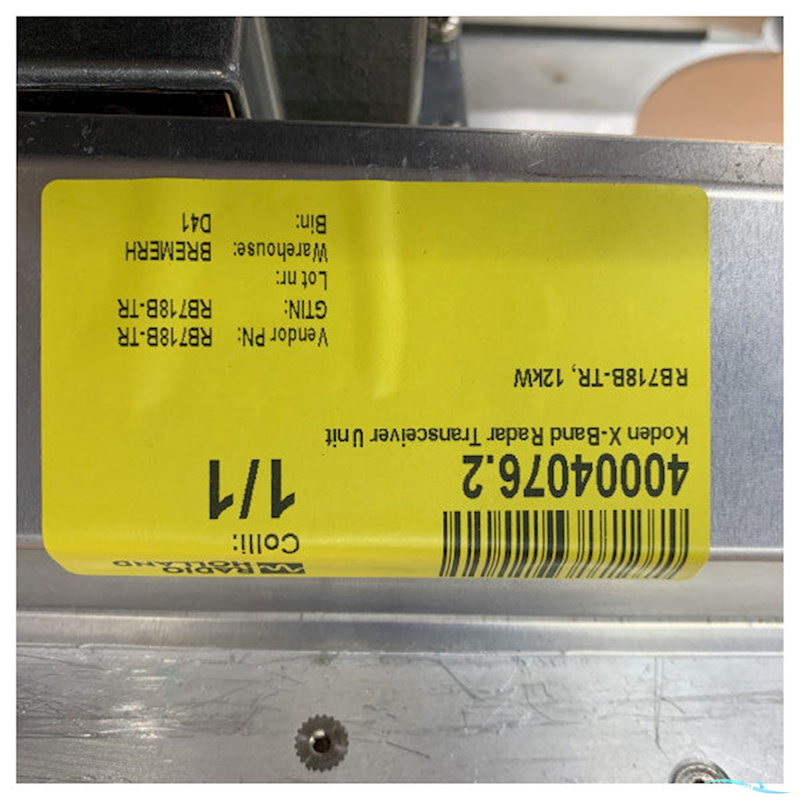 Koden X-band Radar Transceiver Unit RB718B-TR