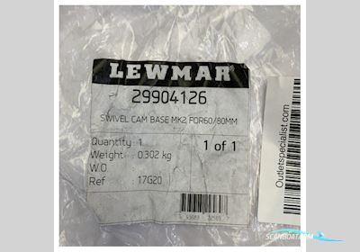 Lewmar 29904126 Swivel Cam Base MK2 For 60/80mm Blocks Bootszubehör 2026, Niederlande