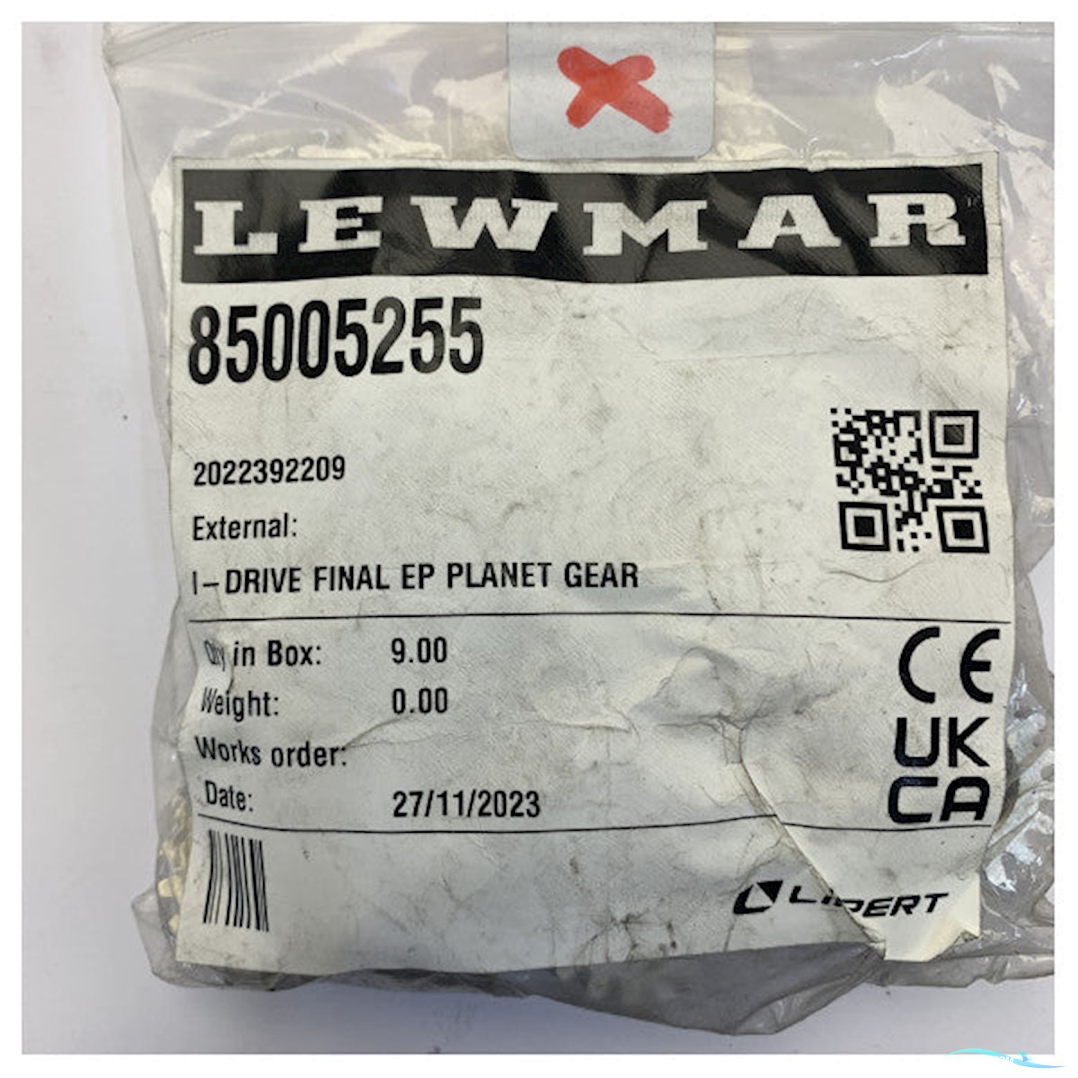 Lewmar 85005255 I-Drive Final EP Planet Gear