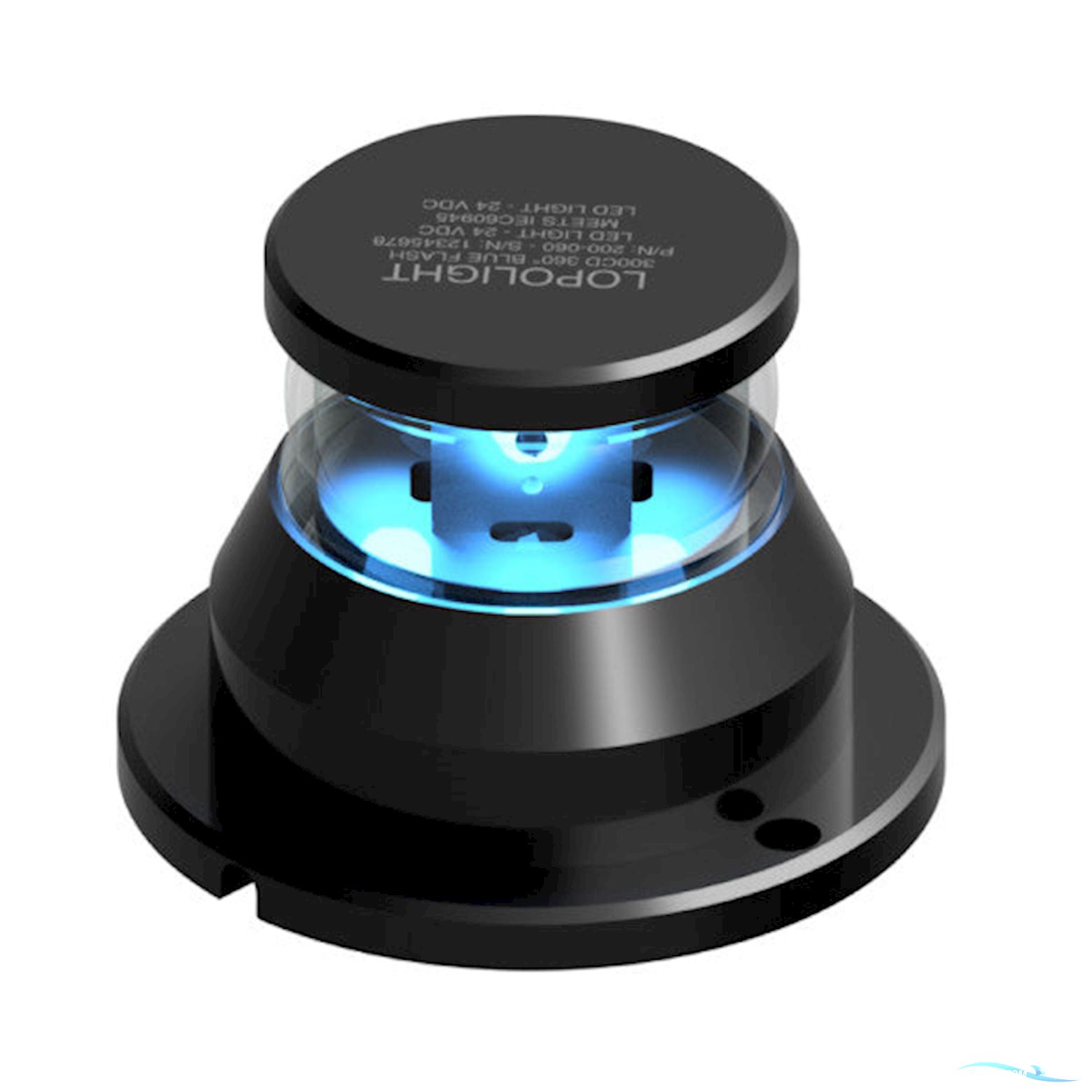 Lopolight 360 Degree Blue Strobe Navigation Light Black 200-060-B Double Flash Bootszubehör 2025, Niederlande