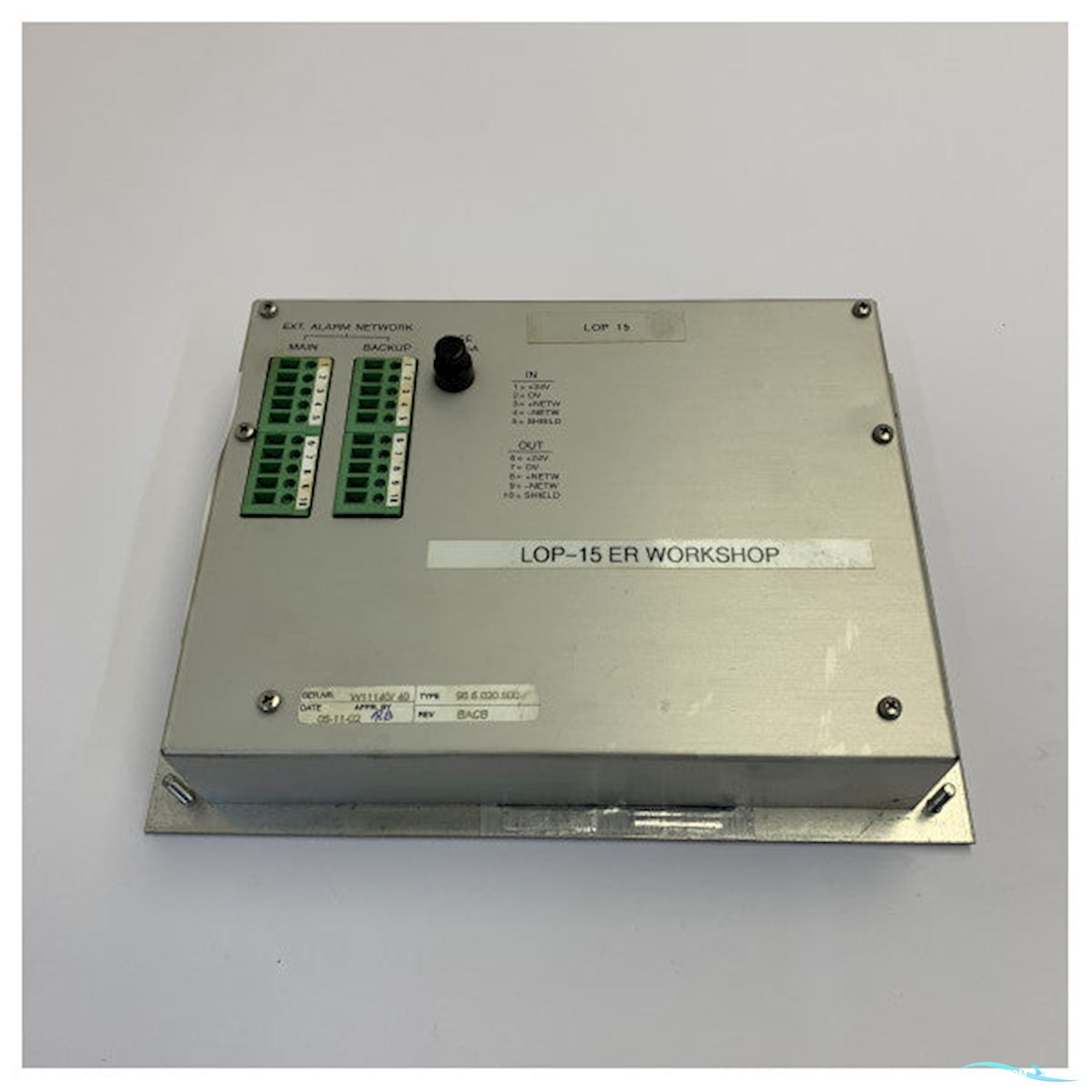 Praxis 98-6-020-600 Marine Control Panel - Used