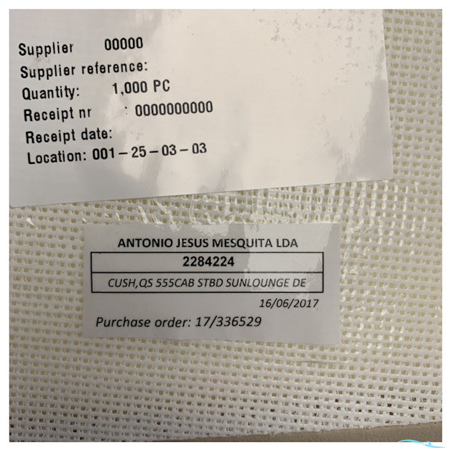 Quicksilver 555 Cabin Cushion For Starboard Side Sunlounge Beige - 2284224