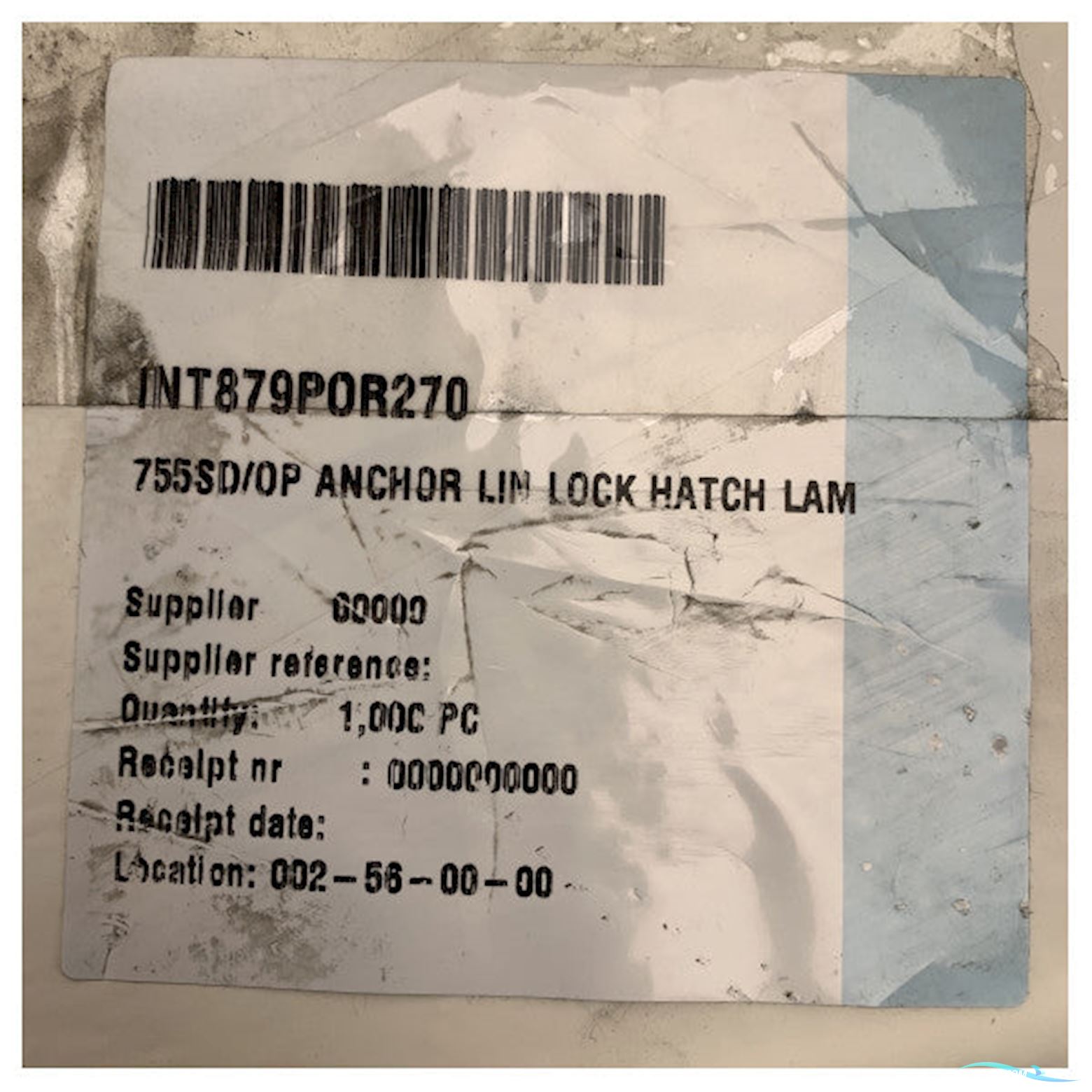 Quicksilver 755 Sundeck and Open Marine Hatch Cover Plate for Windlass - 879POR270