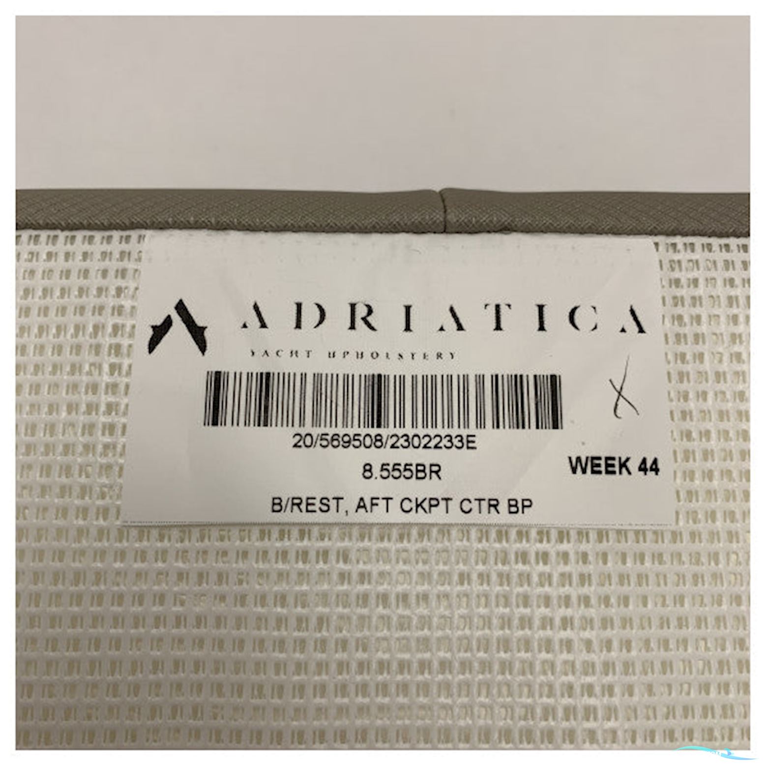 Quicksilver Activ 555 Bowrider Backrest Seat Cushion For Aft Cockpit - 2302233E