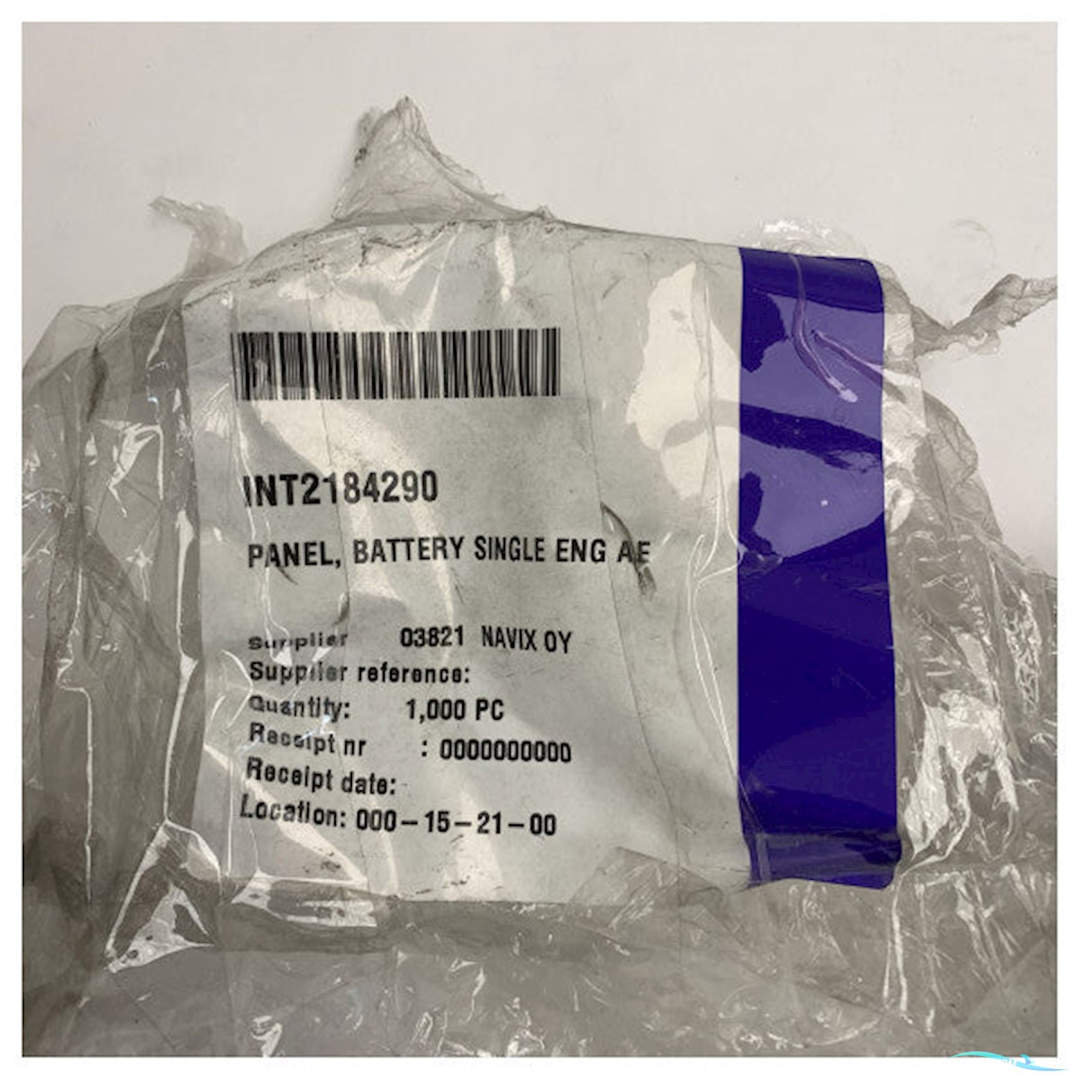 Quicksilver Marine Single Engine Control Panel With Battery Switch - 12V DC Boat Electrical System