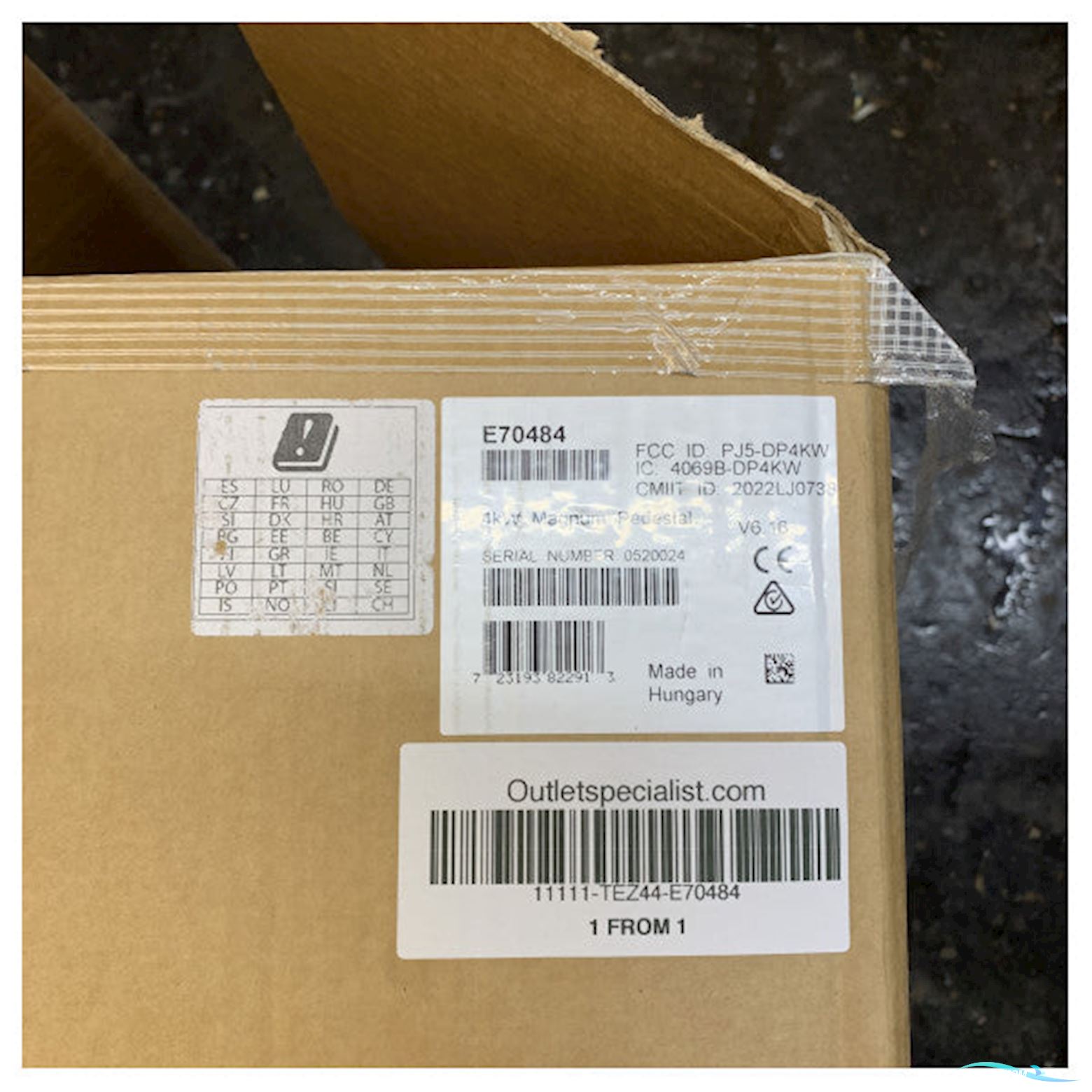 Raymarine Magnum 4kW Radar Pedestal With Vcm100 - E70484