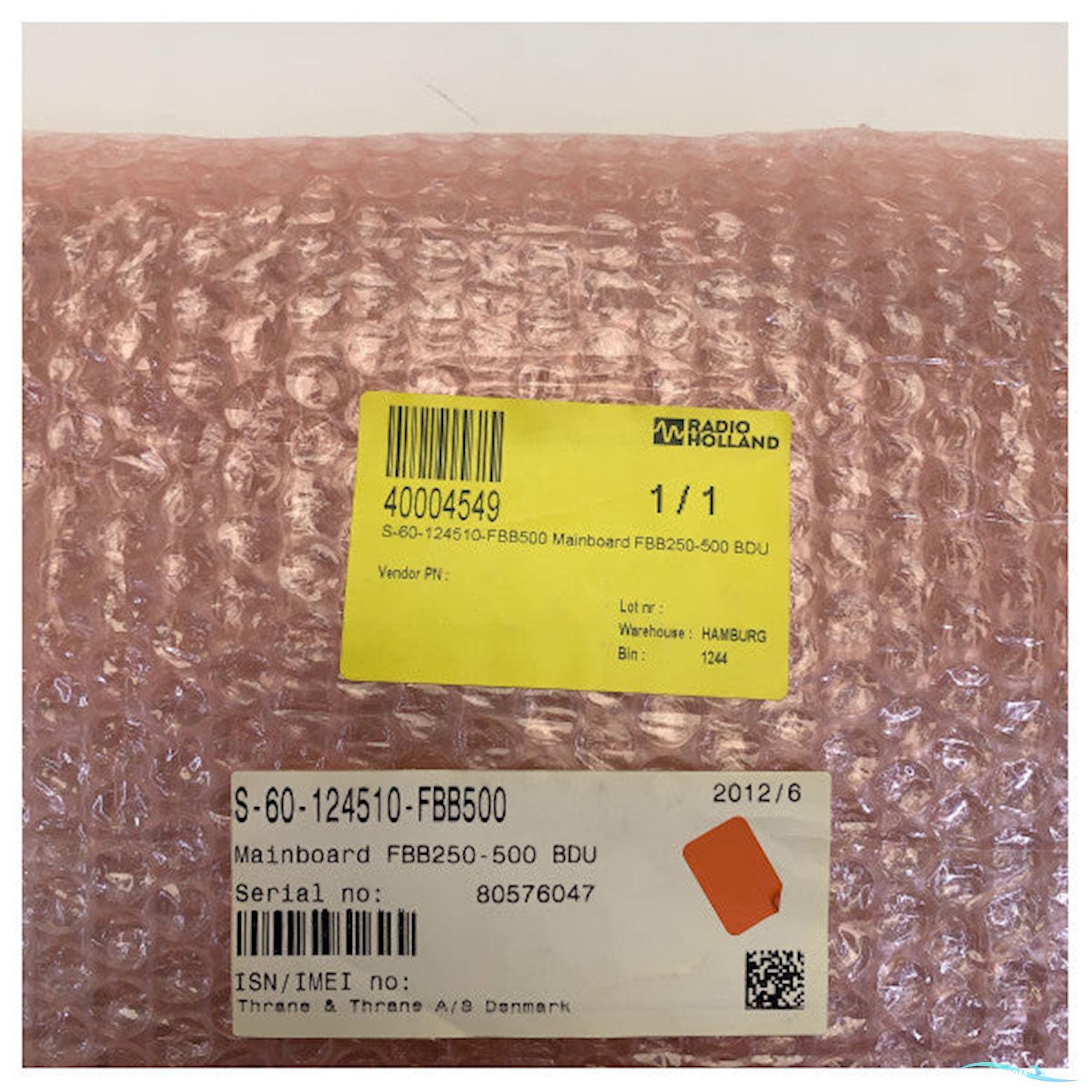 Sailor Marine Mainboard PCB for FBB250 - 500 BDU S-60-124510