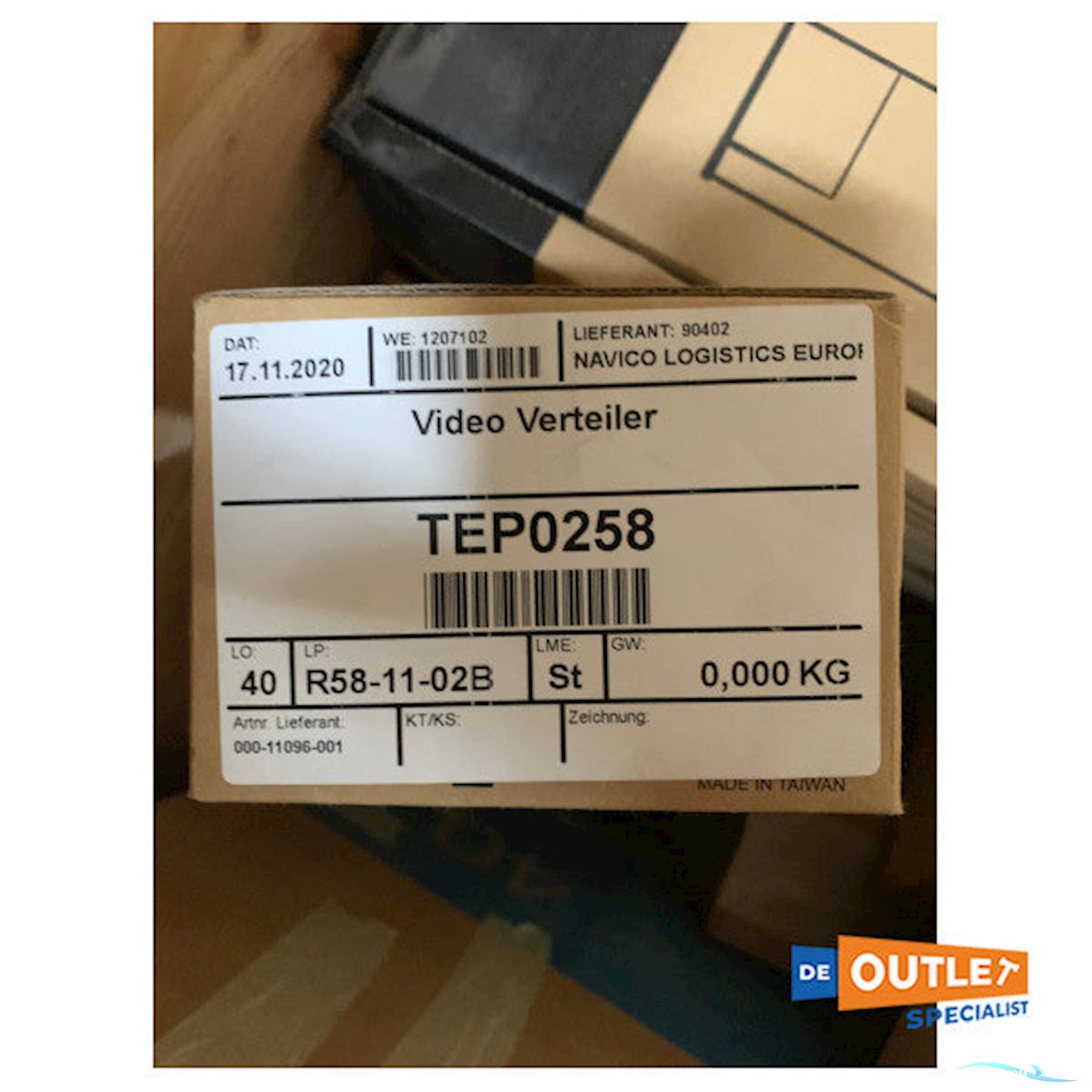 Simrad Navico 4-way video splitter - 000-11096-001 Bootszubehör 2025, Niederlande