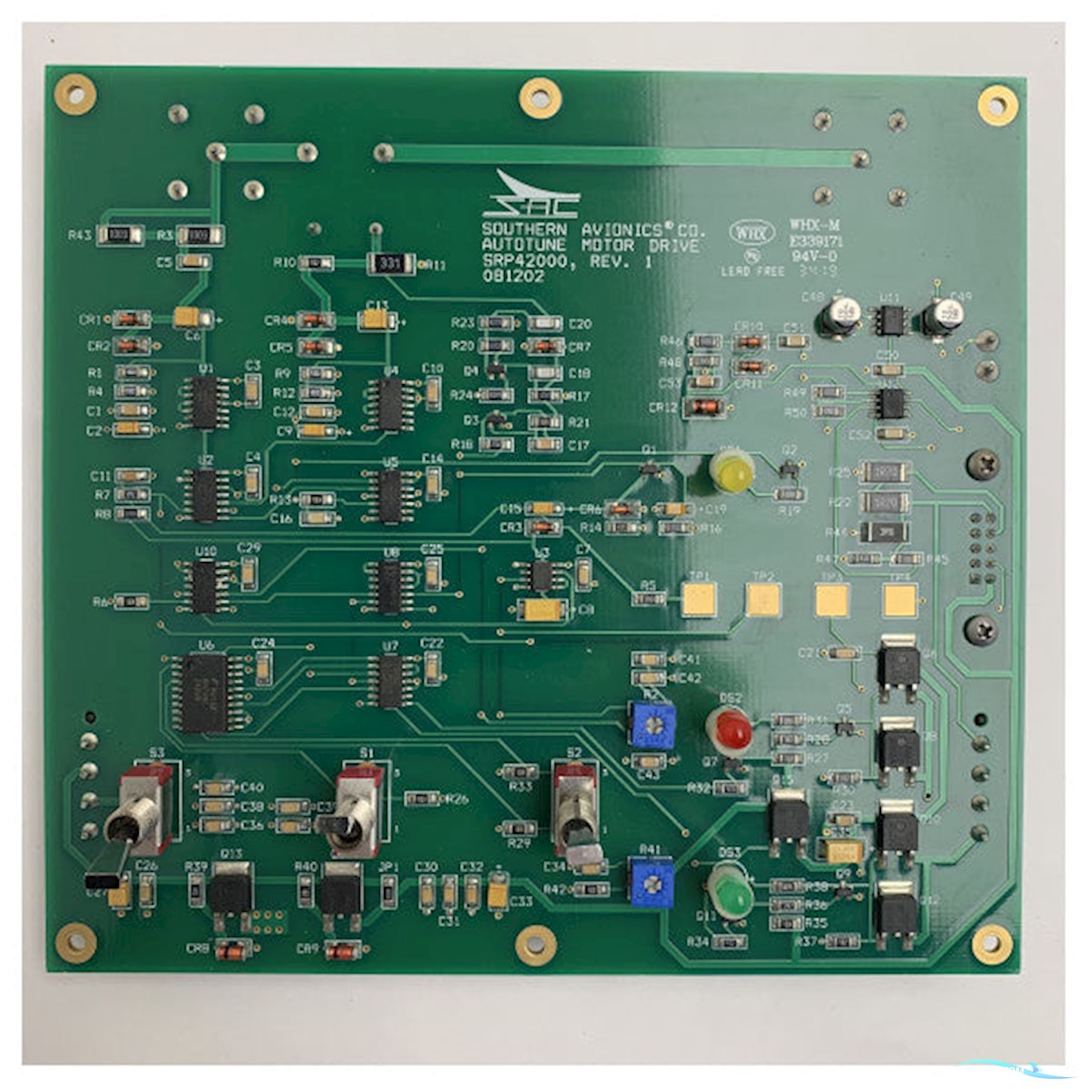 Southern Avionics SAC SLP42000 PCB autotune motor driver