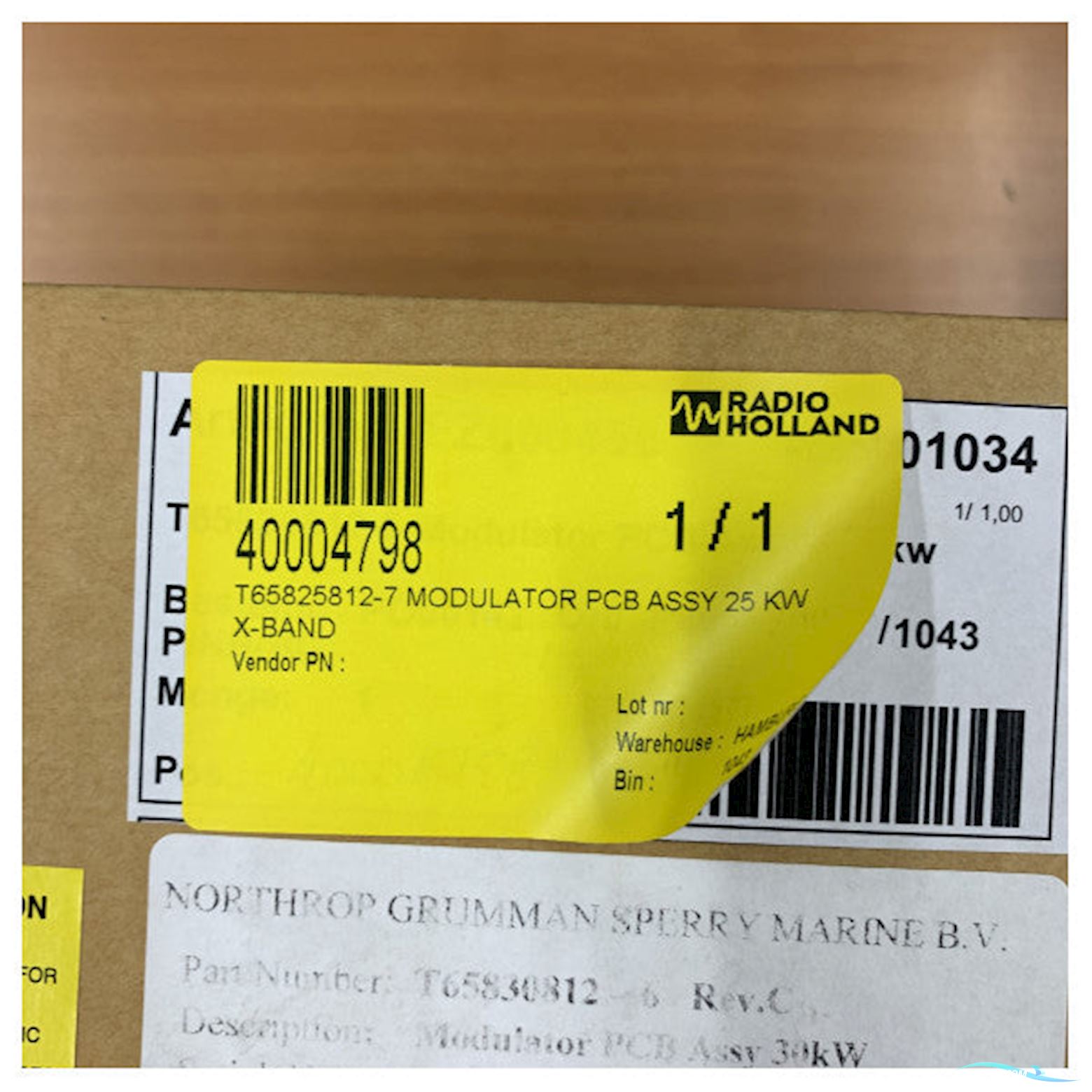 Sperry 30kW Radar Modulator PCB Assembly - T65830812