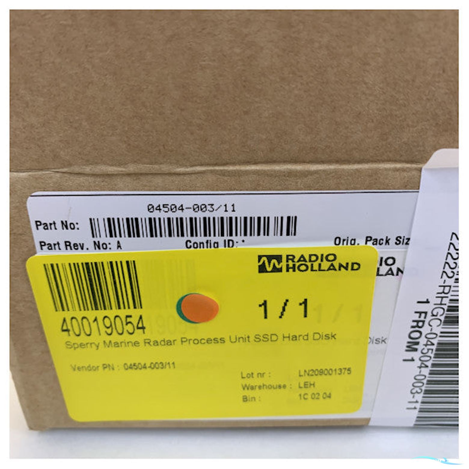 Sperry Marine 04504-003-11 Visionmaster Radar Processor Unit With Sata Ssd