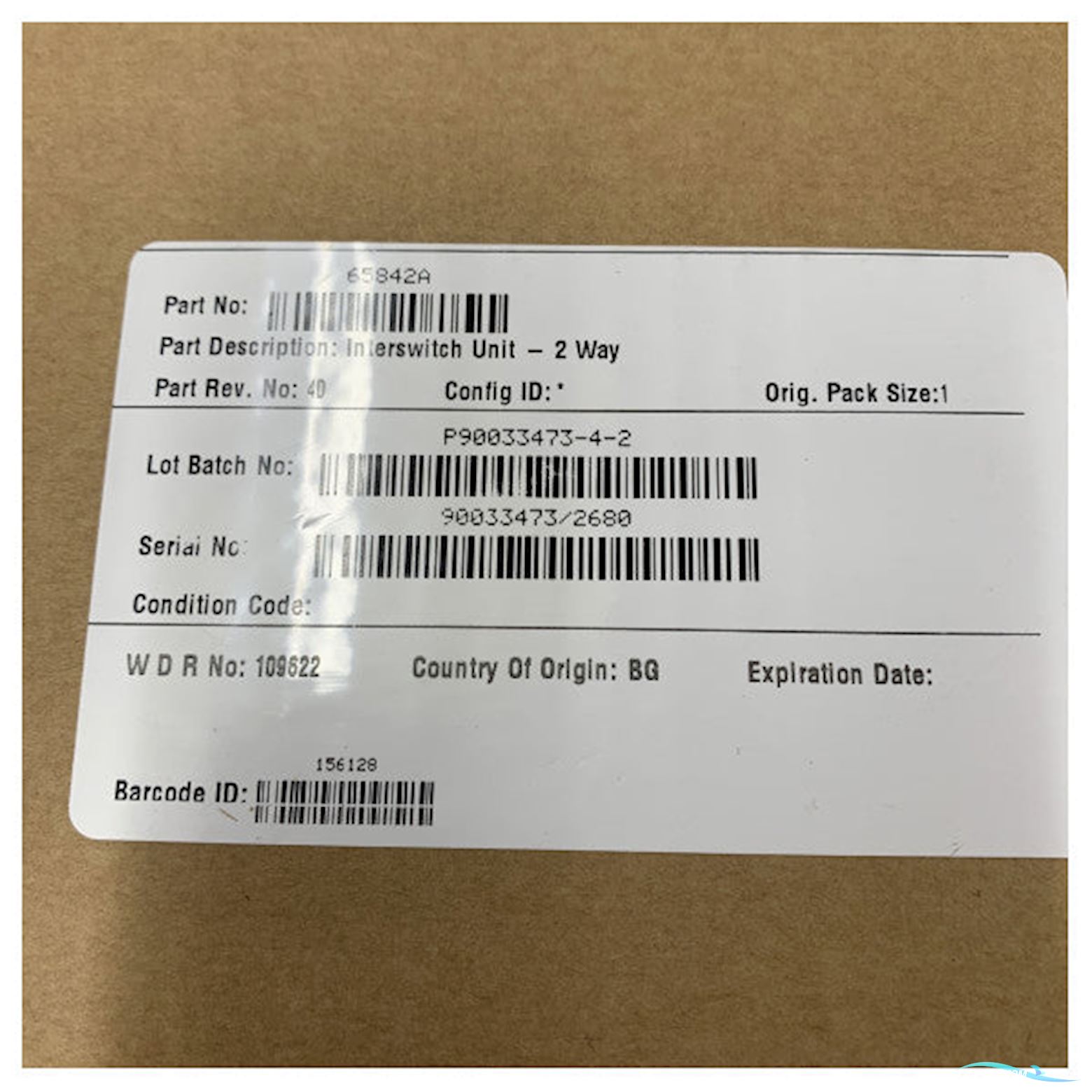 Sperry Marine 65842A 2-Way Interswitch Radar Unit