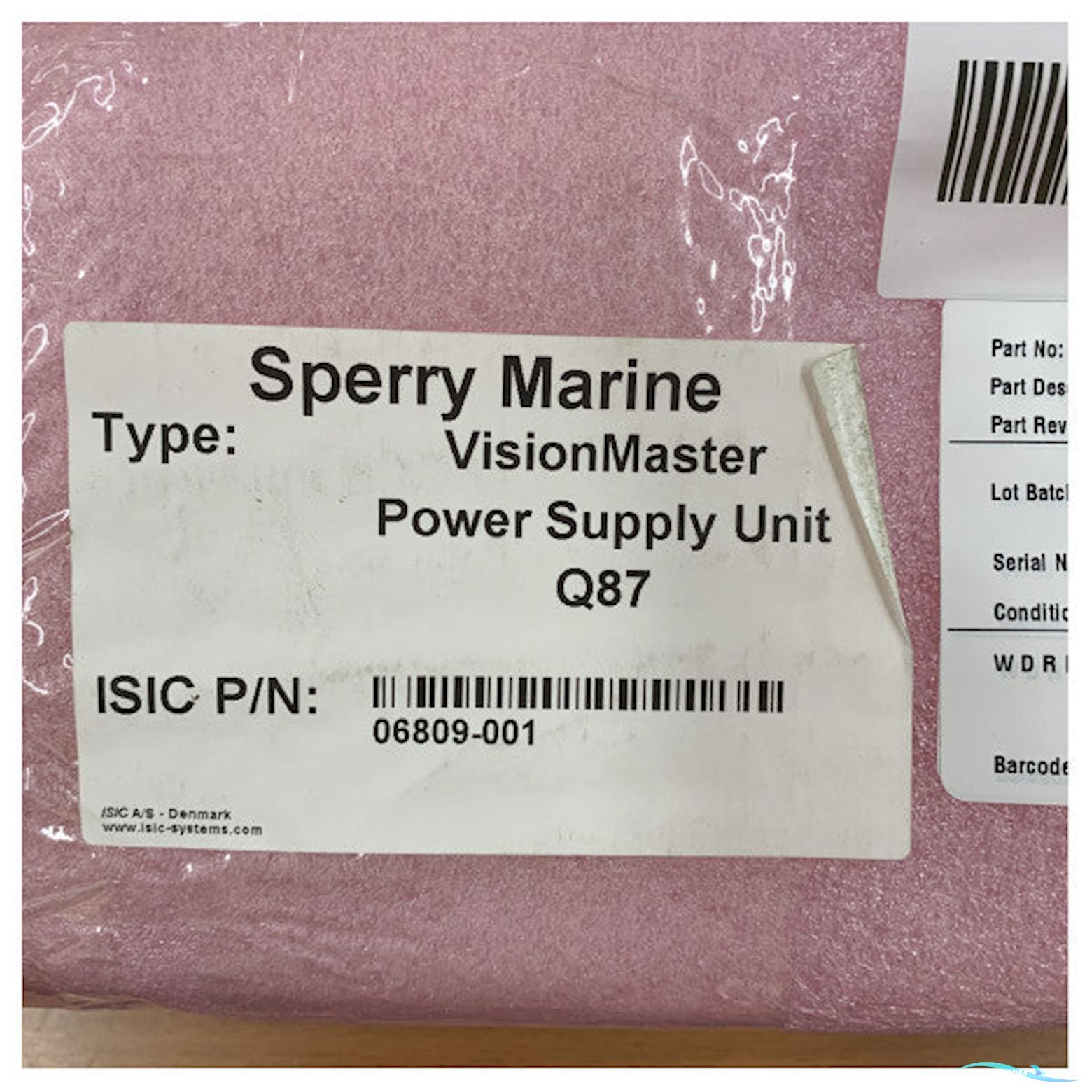 Sperry Marine Visionmaster Power Supply Unit For Q87 Radar