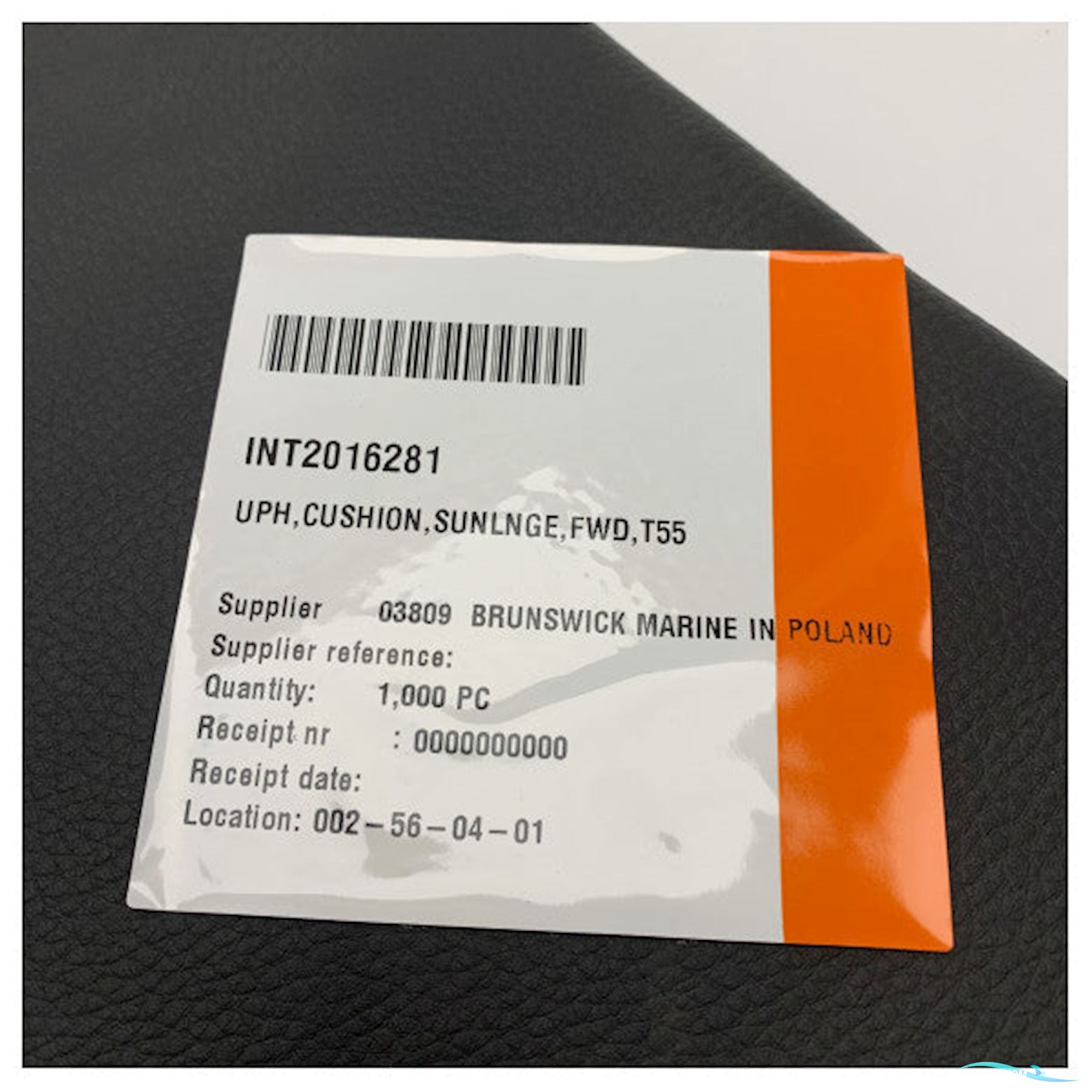 Uttern T55 Sunlounge Fordeck Insert Cushion Antracite - 2016281