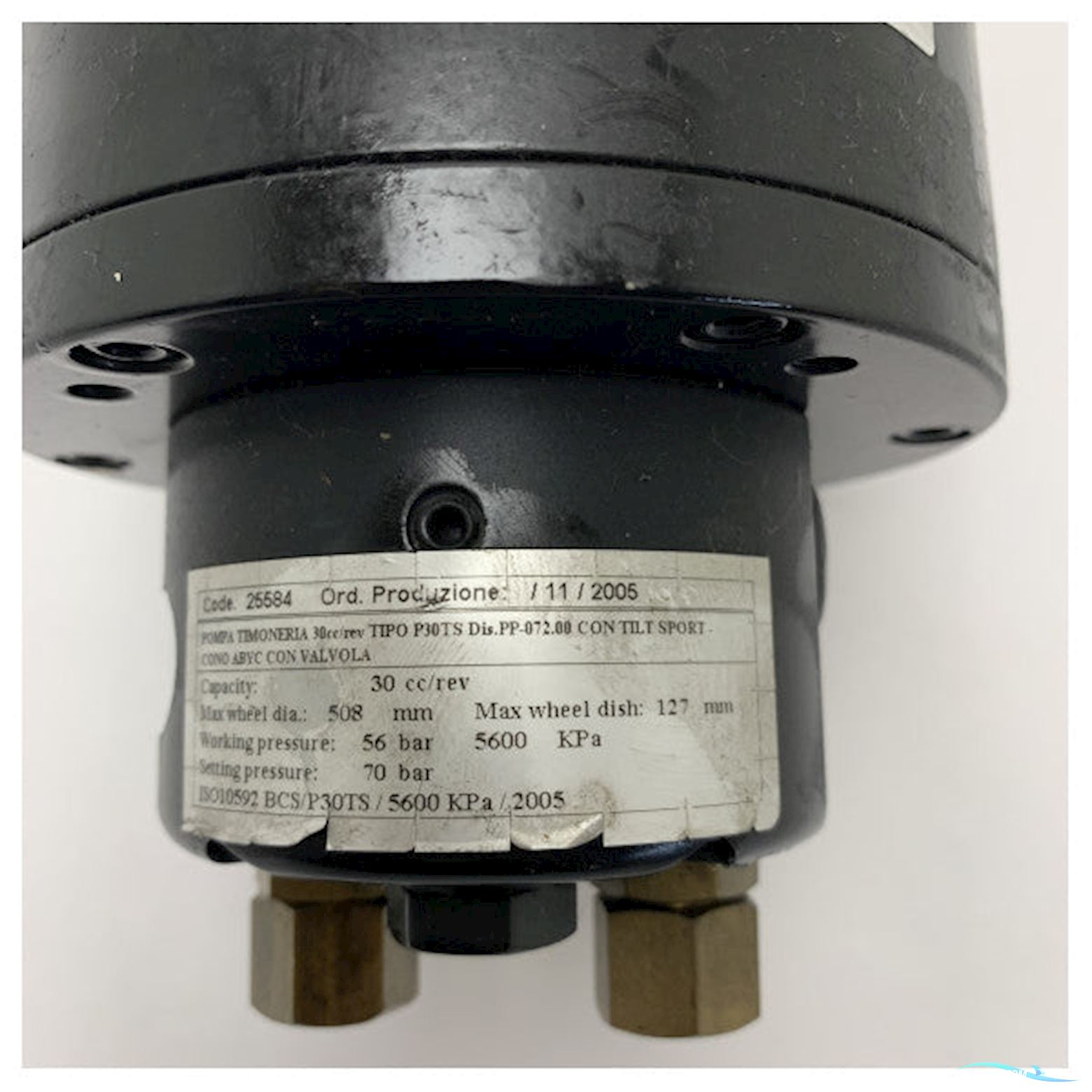 Vetus Bsc P30TS Hydraulic Steering Wheel Helm Pump 30 CC - 25584