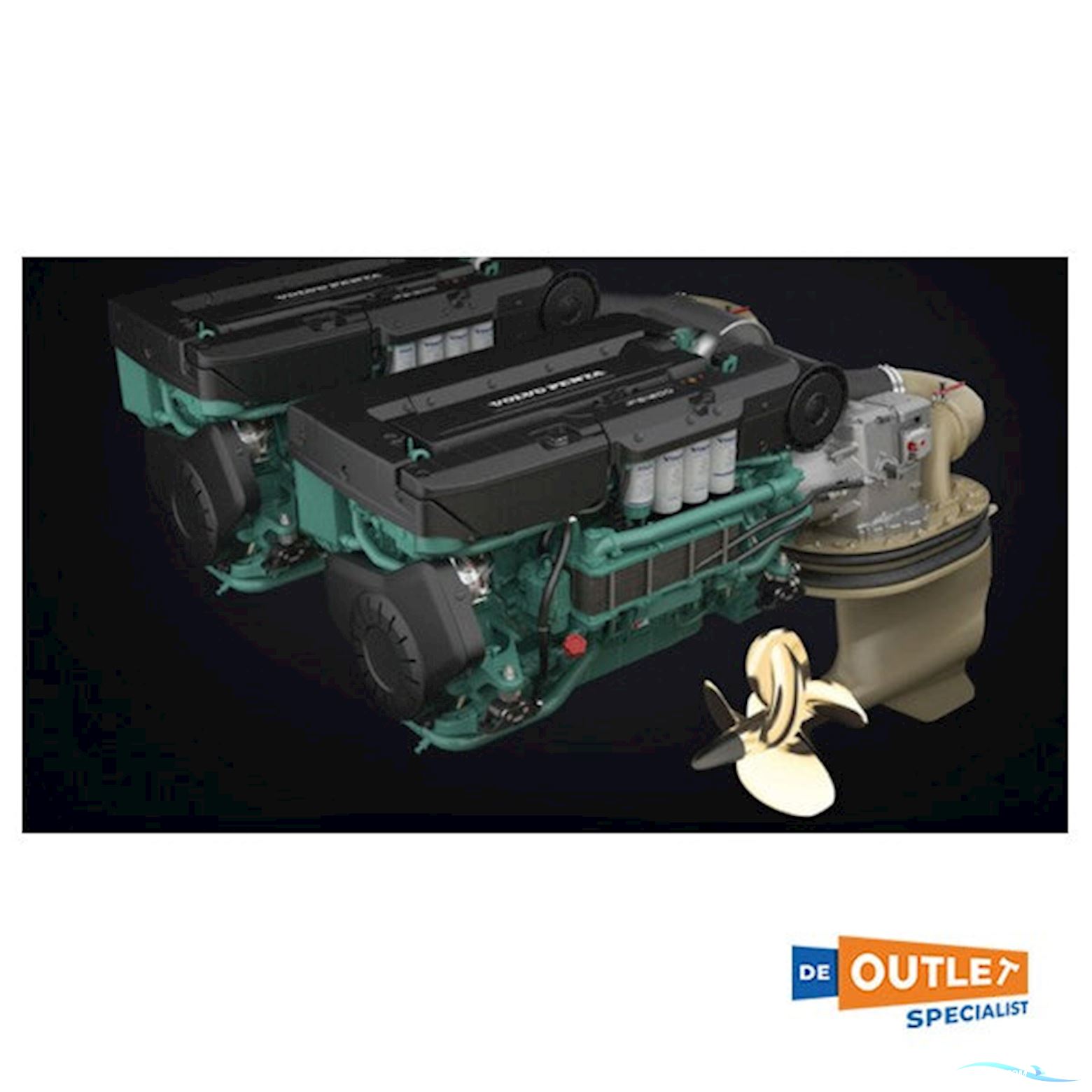 Volvo Penta Ips500 Engine Set 2x D6-380 Engine Set