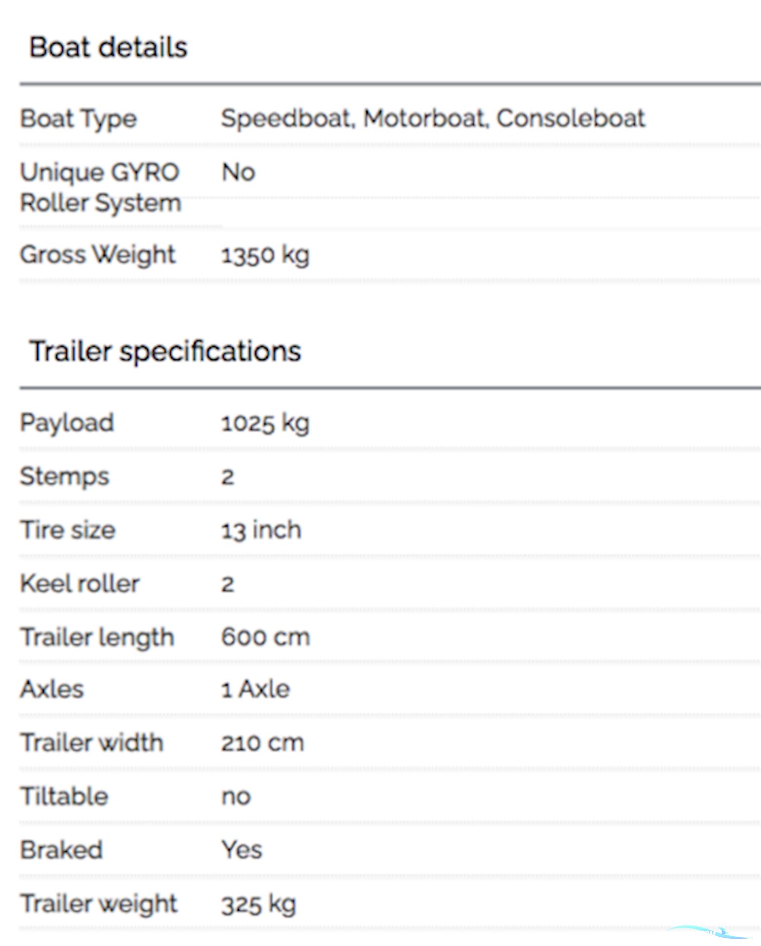 ! Vanclaes 1350 kg NY!
