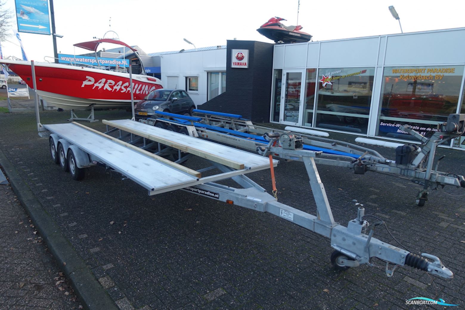 Freewheel Pontoontrailer 3-Asser 3500 Boottrailers 2024, The Netherlands