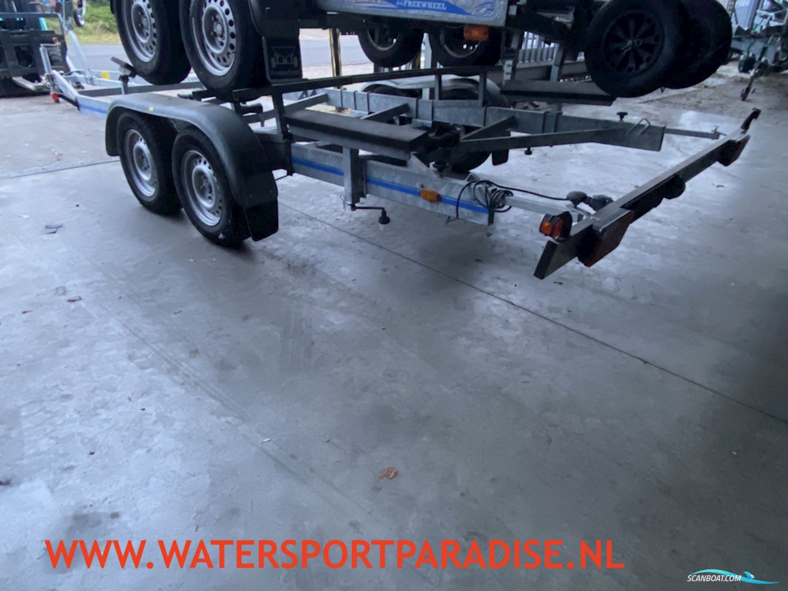 Ohlmeier Tandemasser geremd Boottrailers 2024, The Netherlands