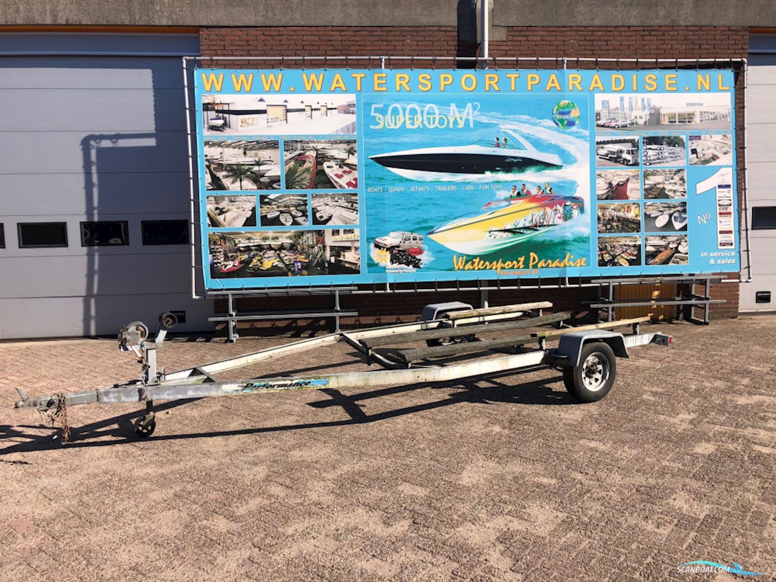 Performance 1-Asser Stallingstrailer Boottrailers 2024, The Netherlands