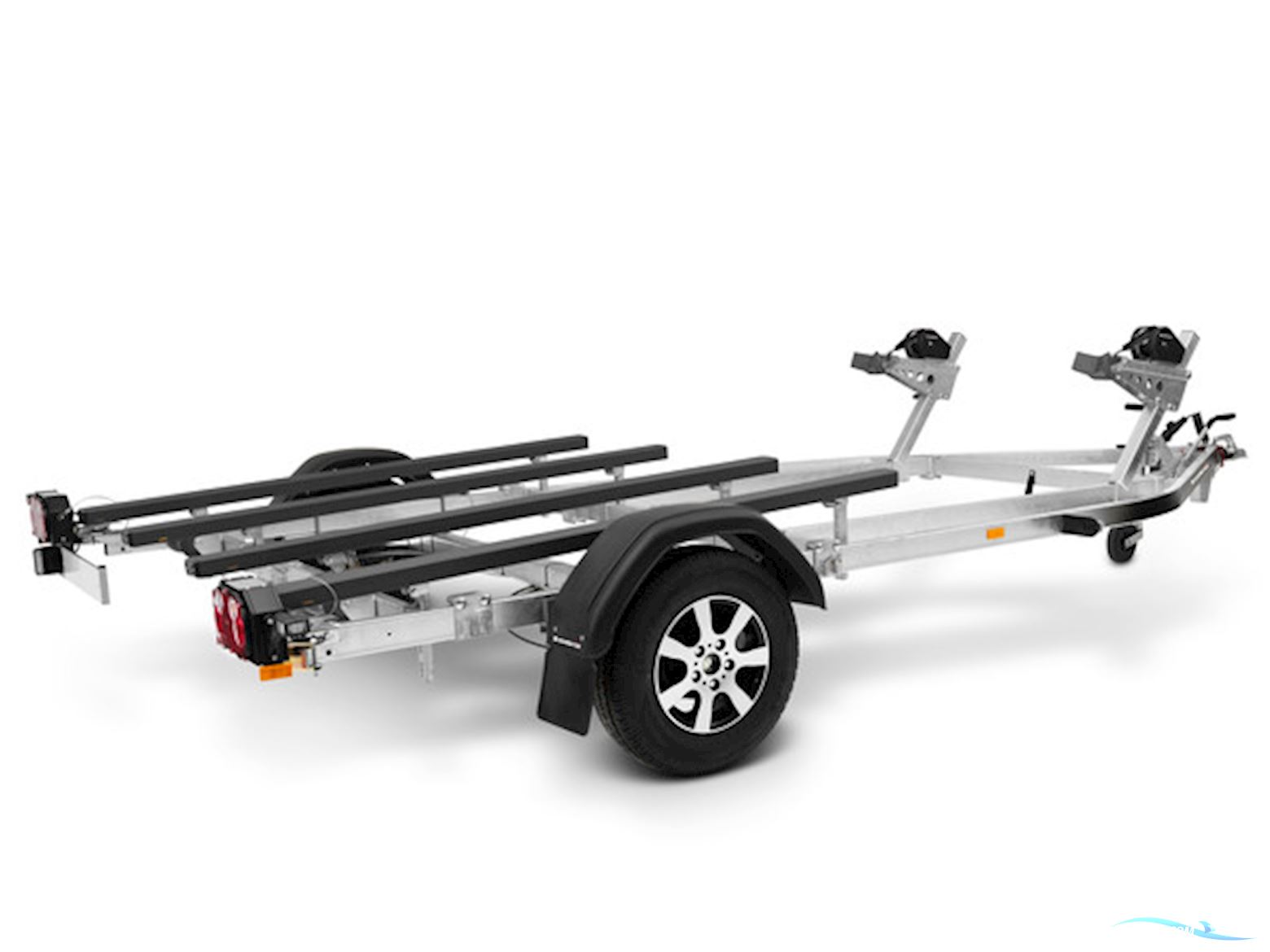 PWC21200BRAX - 1200KG X-LINE Trailer til 2 vandscootere m/ LED LYS & Bremsespulesystem