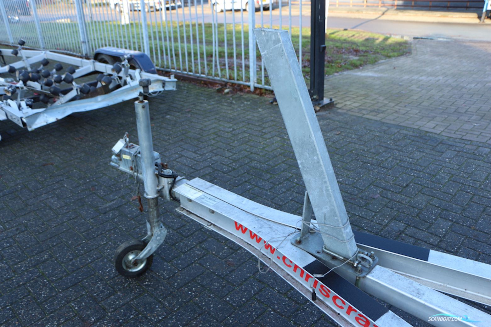 Stallingstrailer Aluminium 1-asser