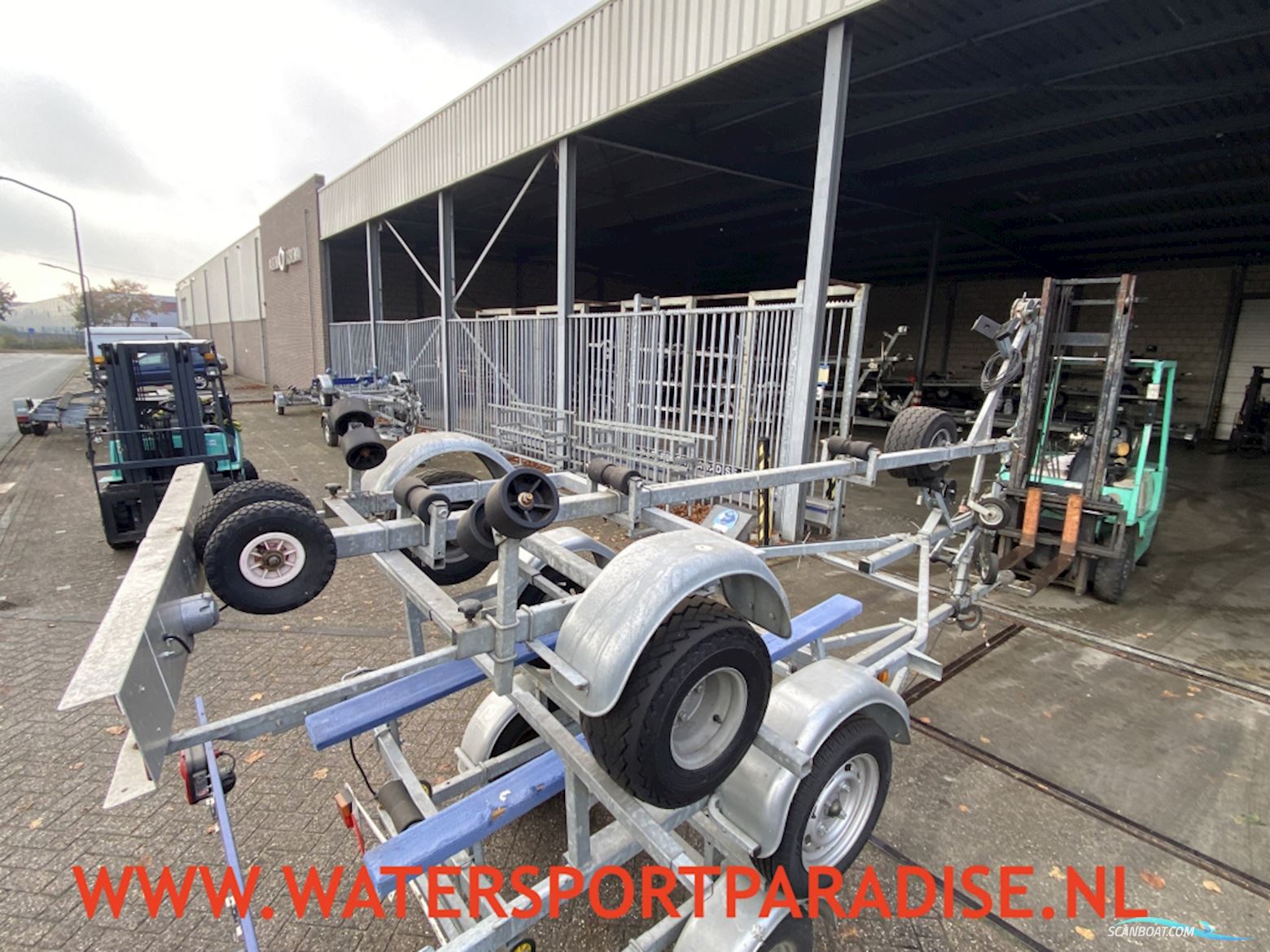 Stallingstrailer Enkelasser Boottrailers 2024, The Netherlands