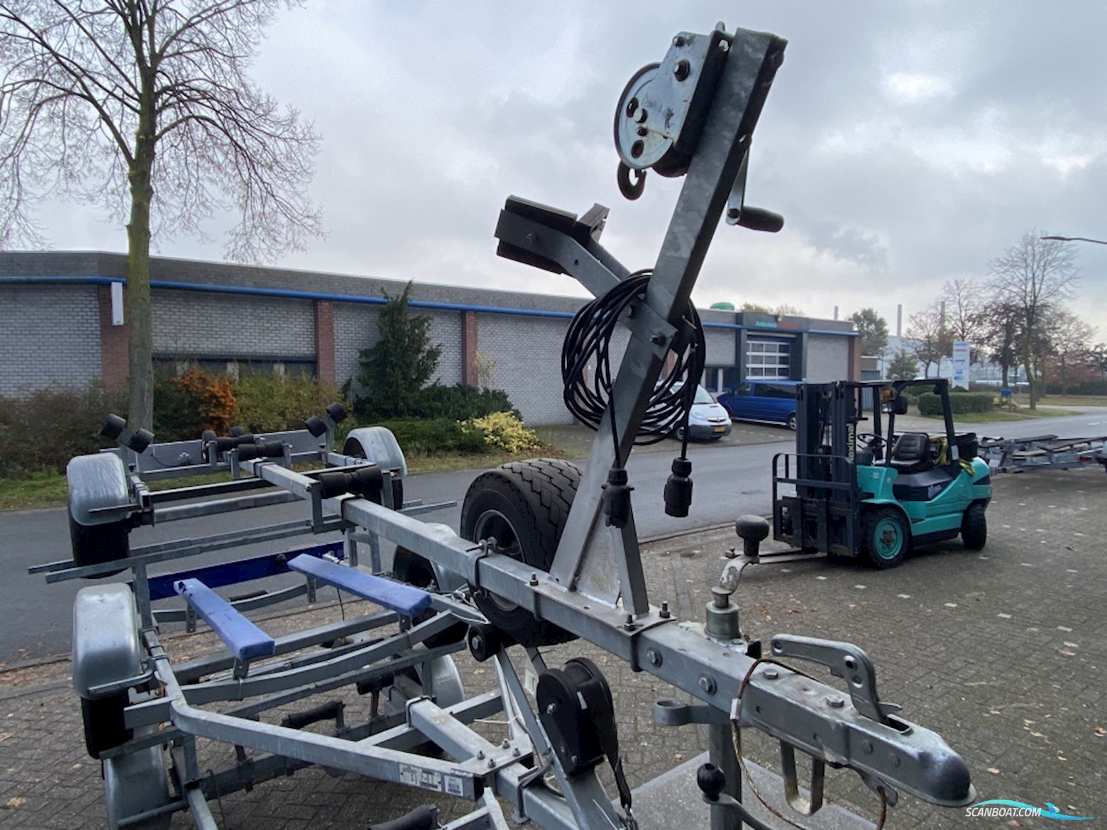 Stallingstrailer Enkelasser