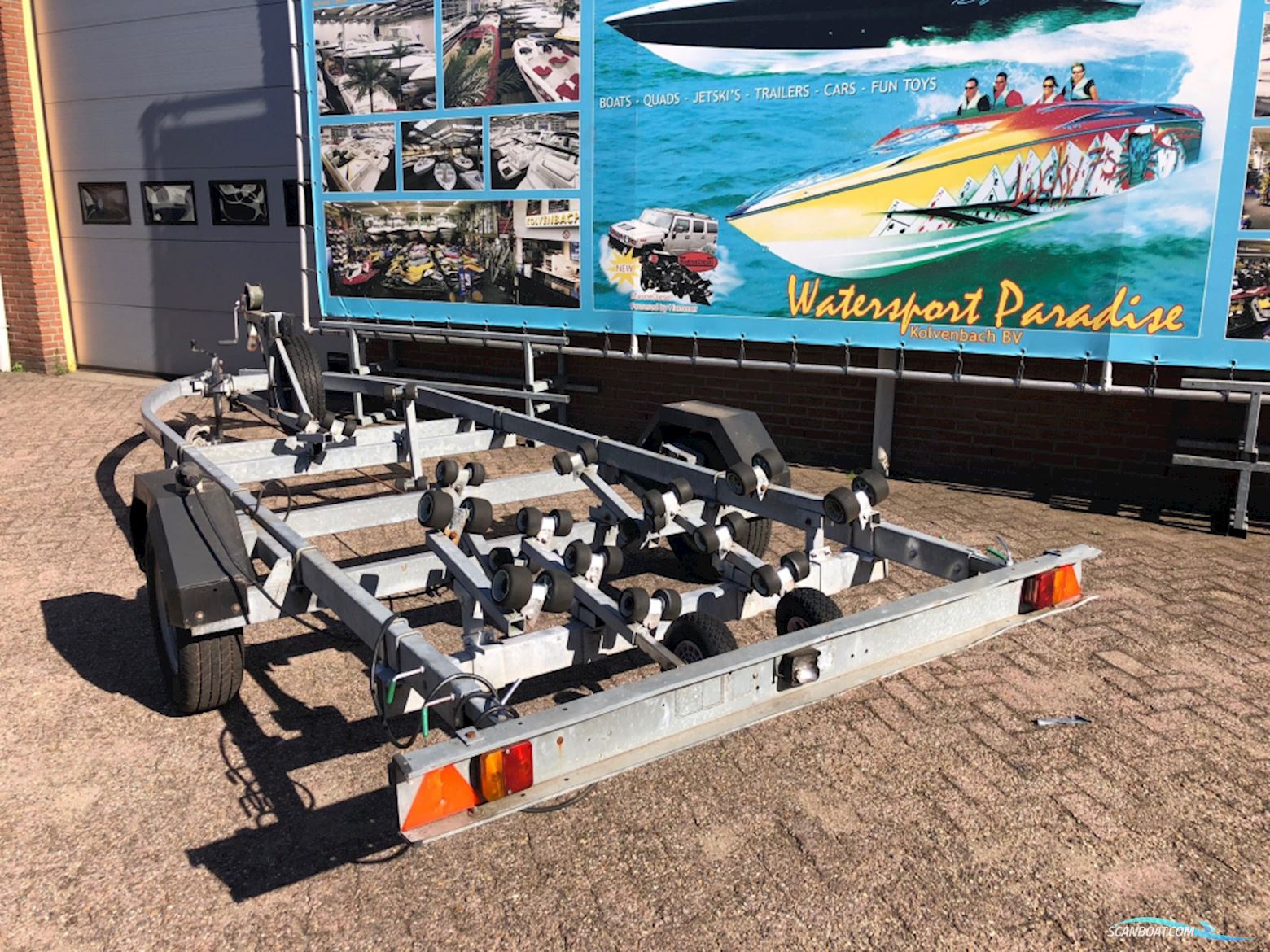 Stallingstrailer Nautillas 1-asser geremd