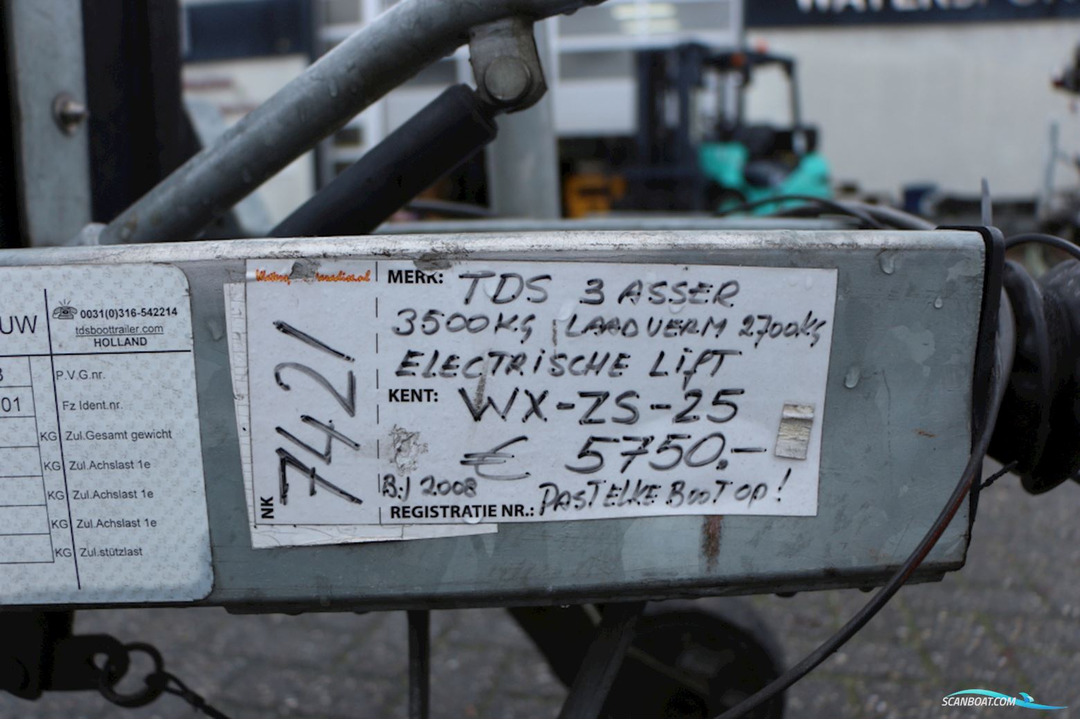 TDS 3-asser 3500Kg