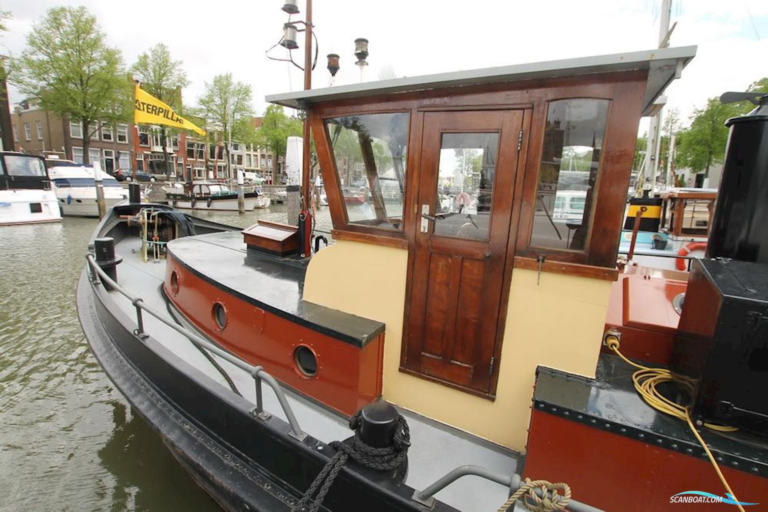 Custom Dutch Barge Tug Boat