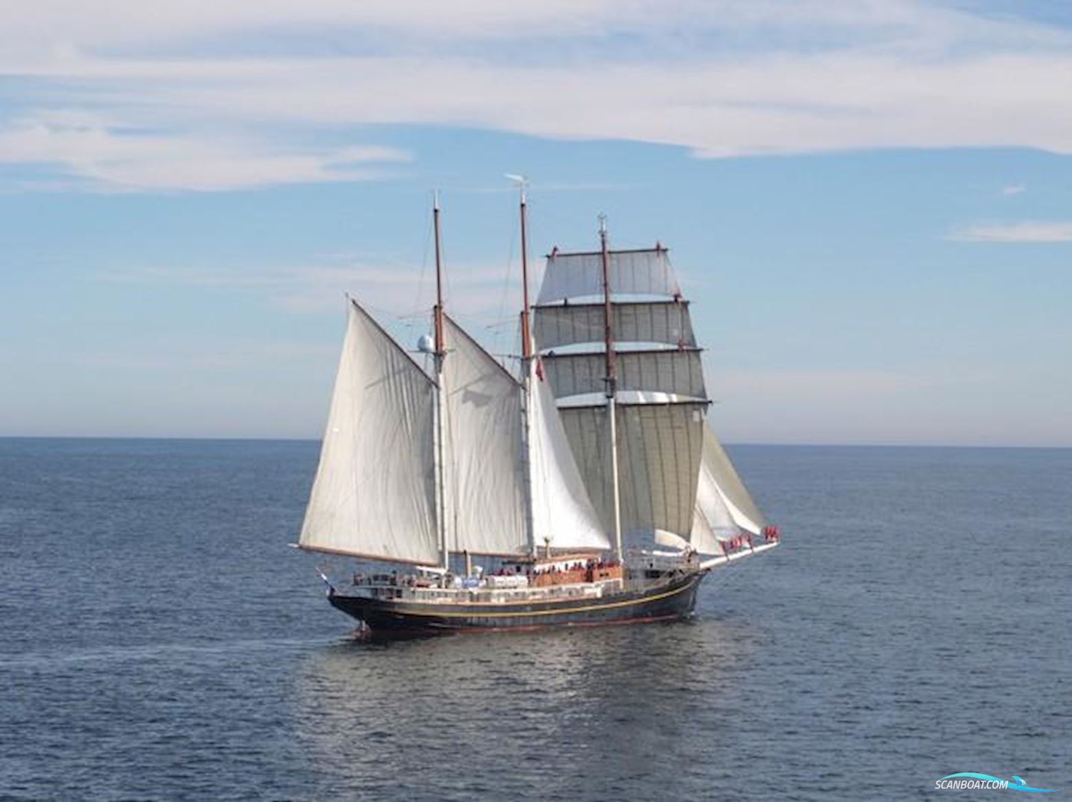 Royal Tallship 3-Mast Sail Schooner
