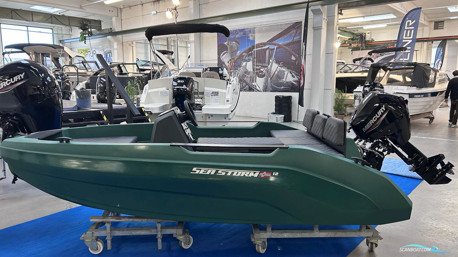  SeaStorm 12 Dinghy 2026, with Mercury 20 ELPT engine, Denmark